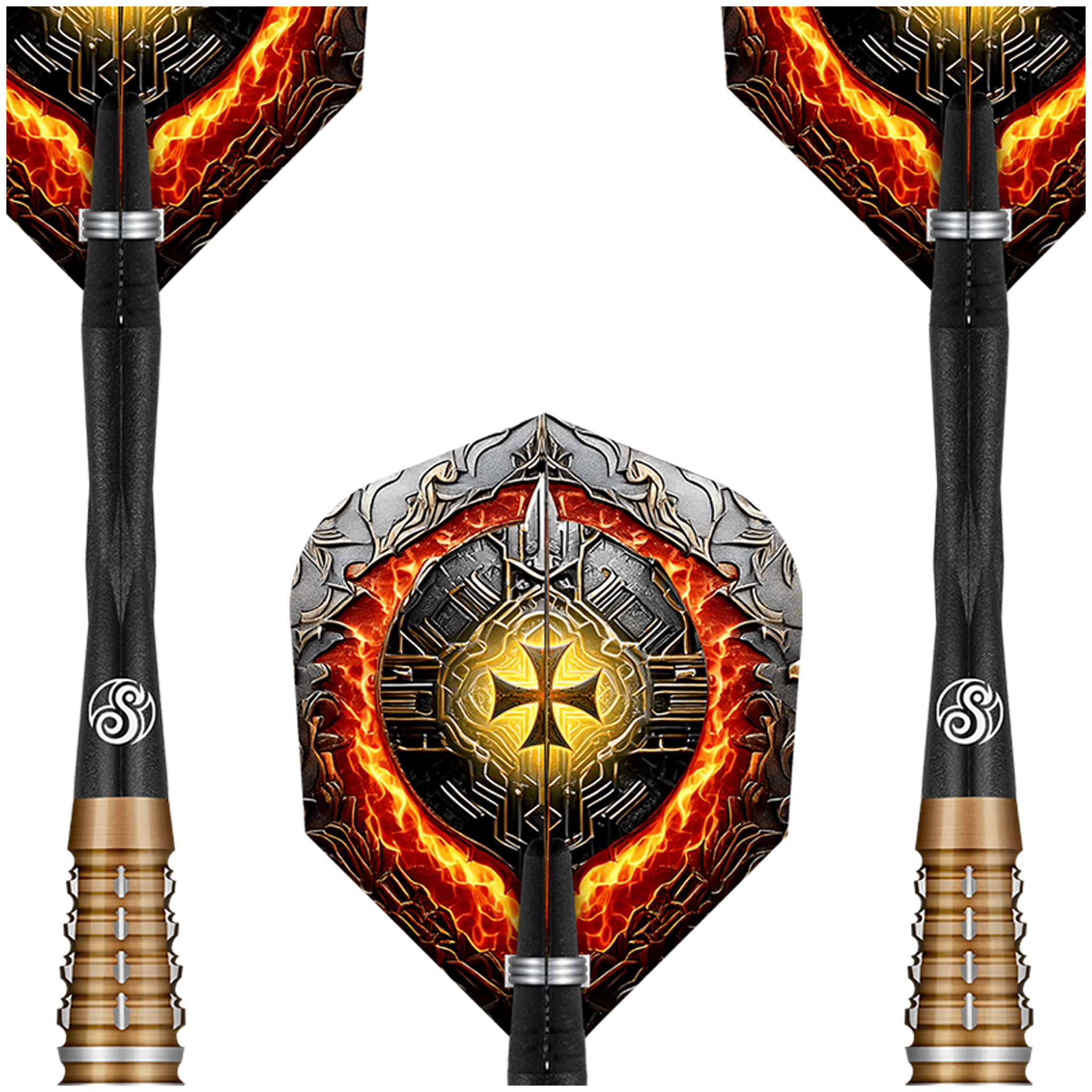 Shot Future Knights Hachette - 90% Tungsten Steel Tip Darts Darts