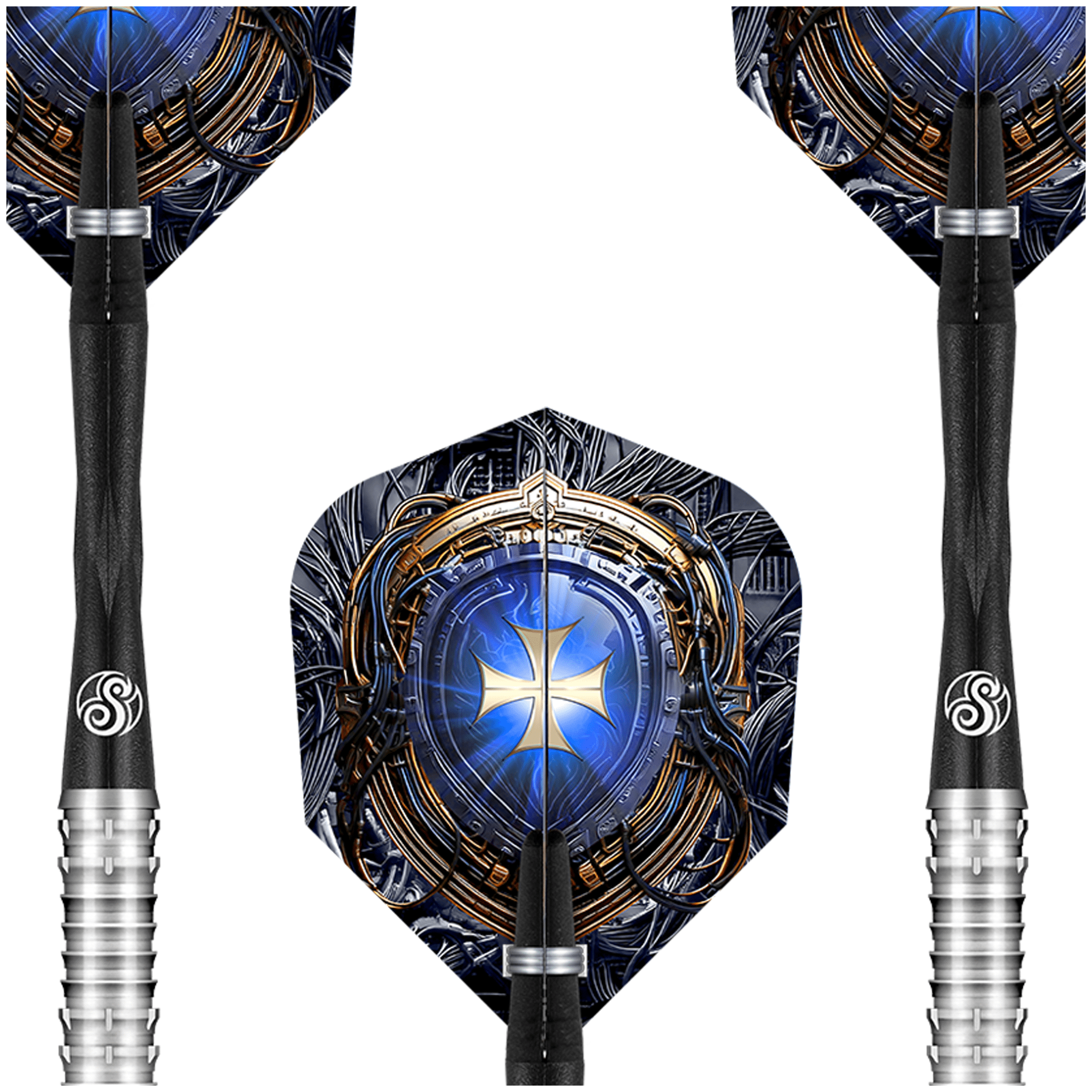 Shot Future Knights Ironsoul - 90% Tungsten Steel Tip Darts Darts