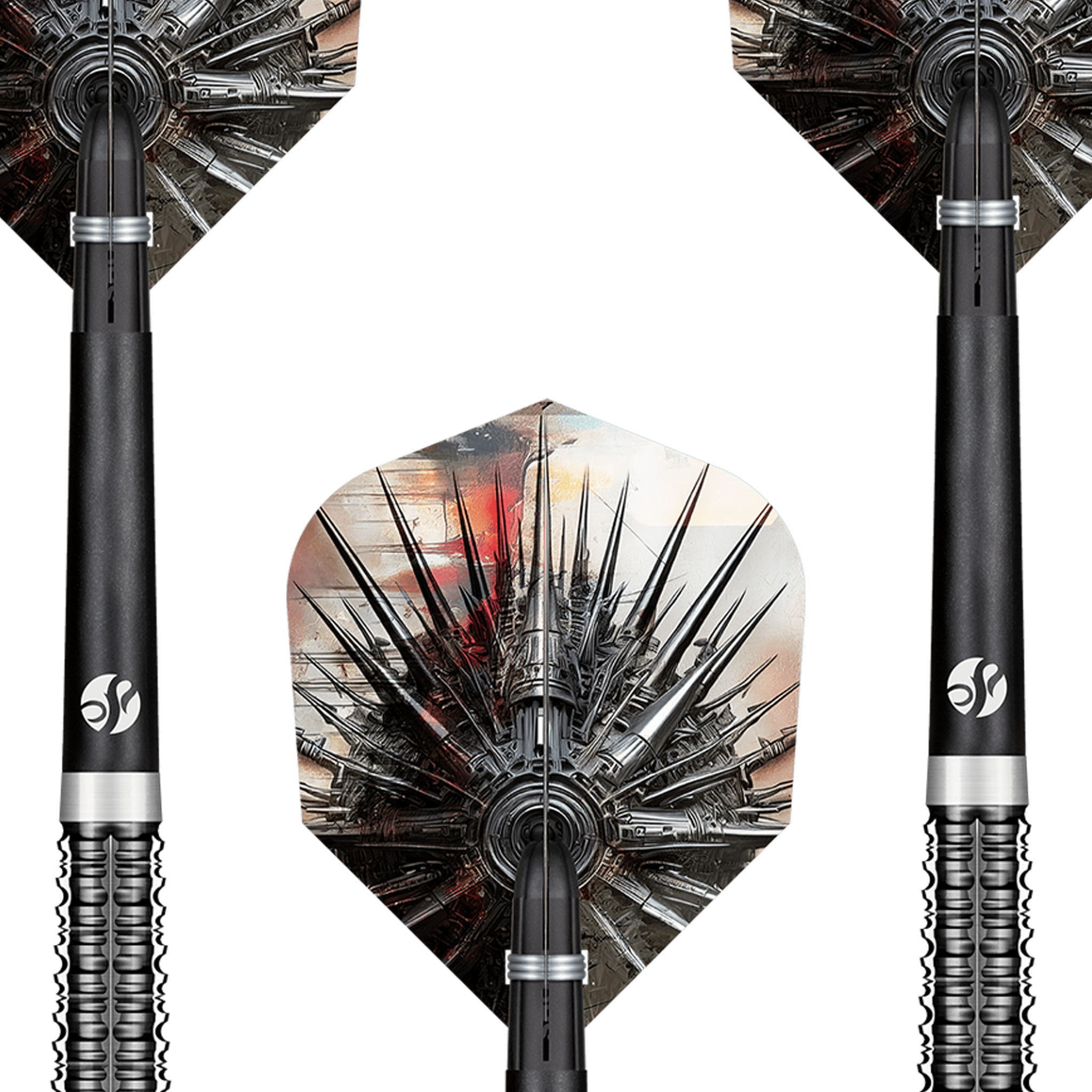 Shot Gnarly Smasha - 90% Tungsten Steel Tip Darts Darts