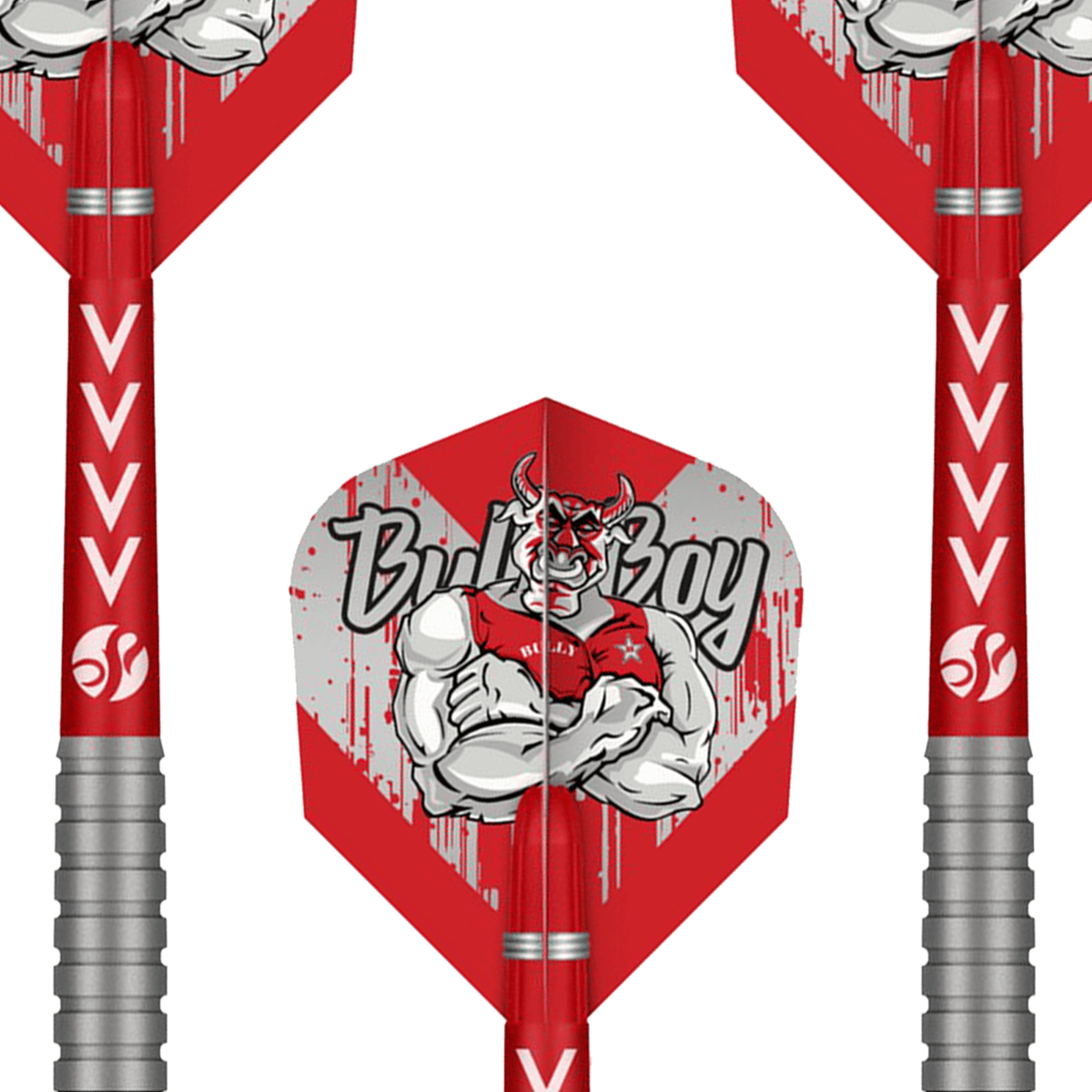 Shot Michael Smith Series II Turbo Point - 90% Tungsten Steel Tip Darts Darts