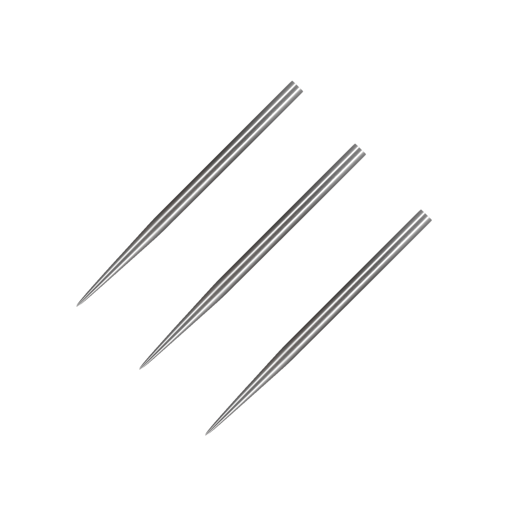 Shot Steel Tip Dart Points 32mm / Silver Accessories