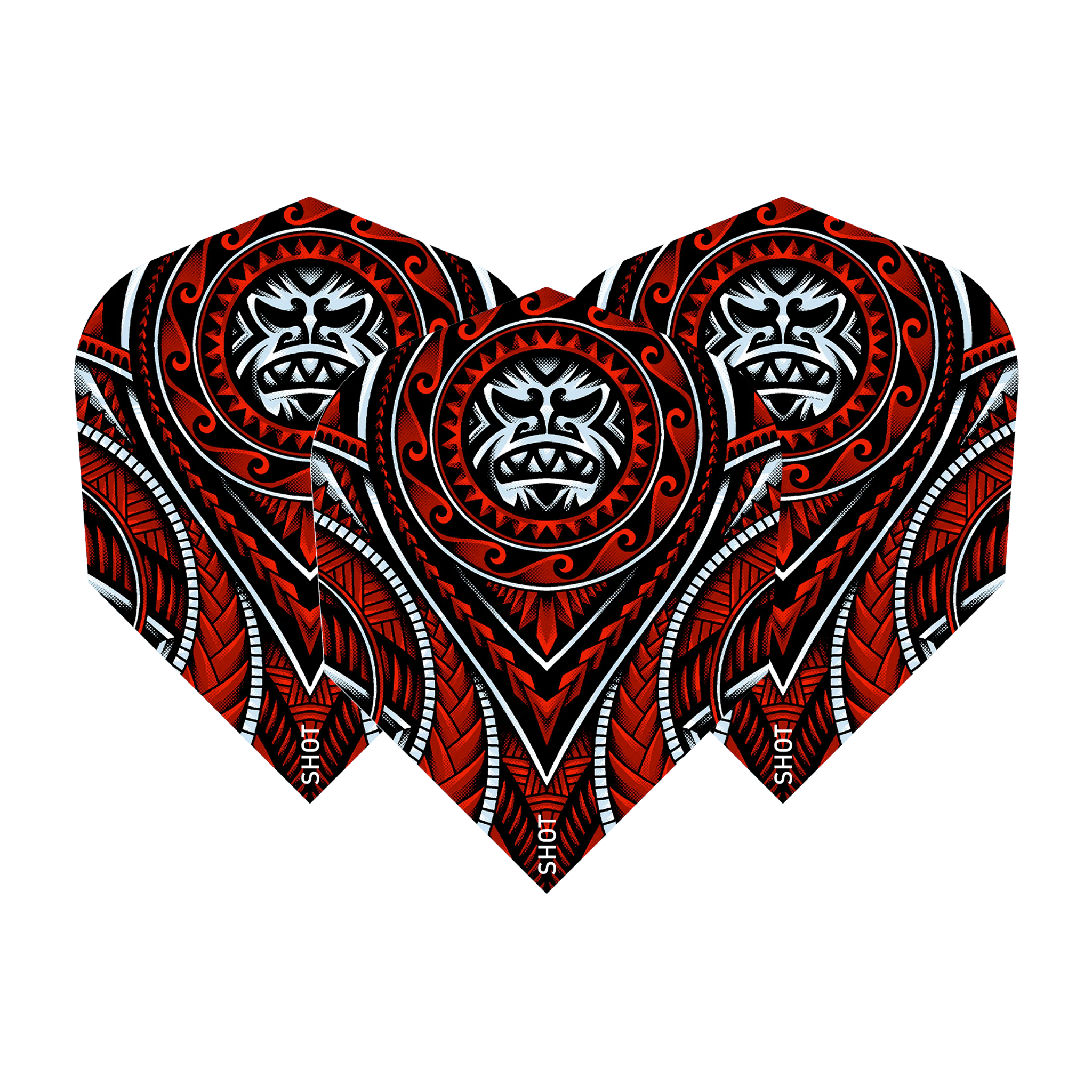 Shot Tribal Weapon - Dart Flights Small Standard / Savage Flights & Shafts