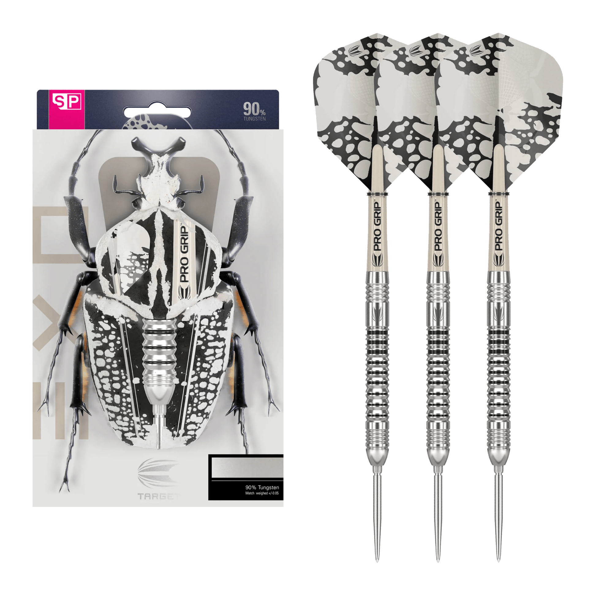 Target Exo 03 Swiss Point - 90% Tungsten Steel Tip Darts 21 Grams Darts