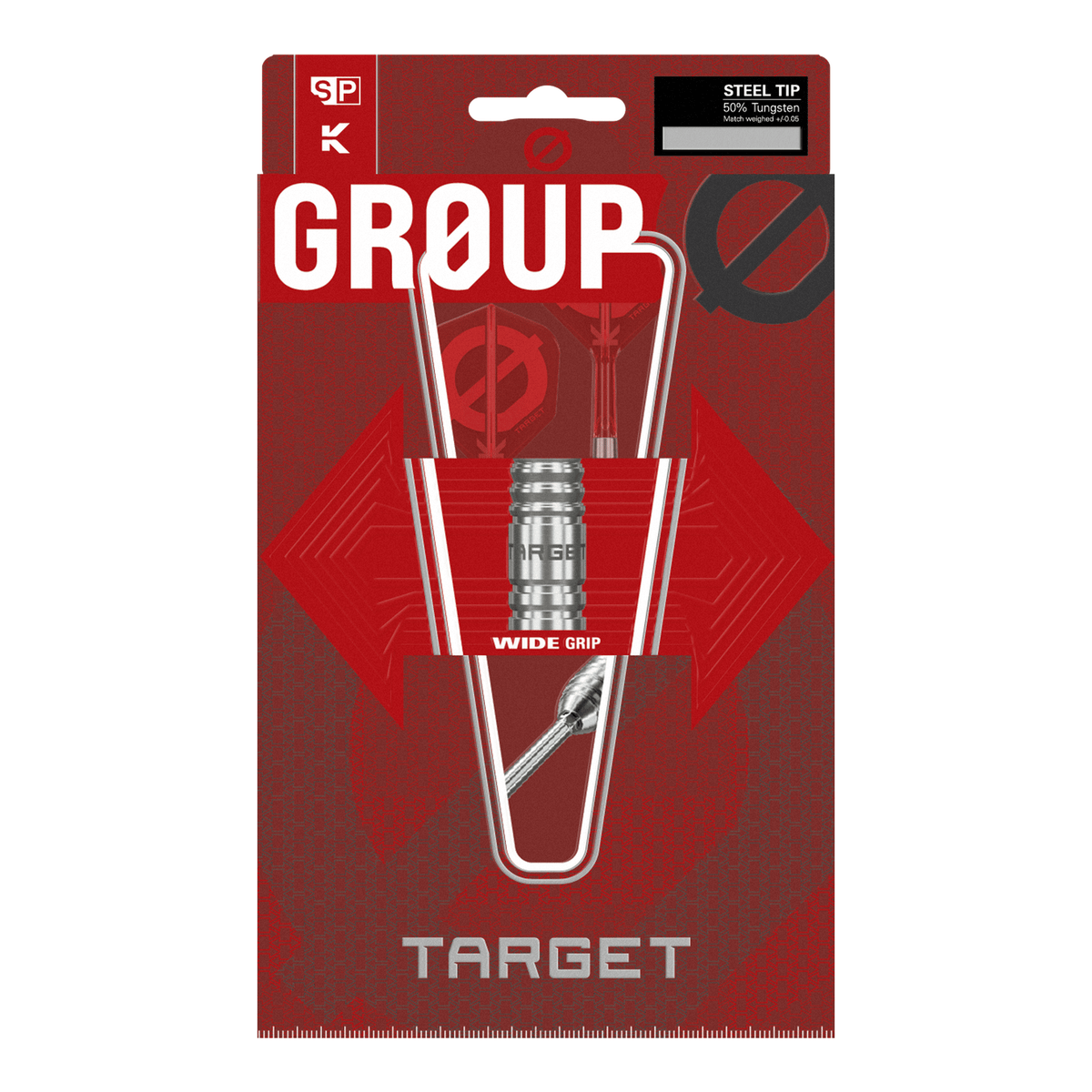 Target Group Ø 01 Swiss Point - 50% Tungsten Steel Tip Darts Darts