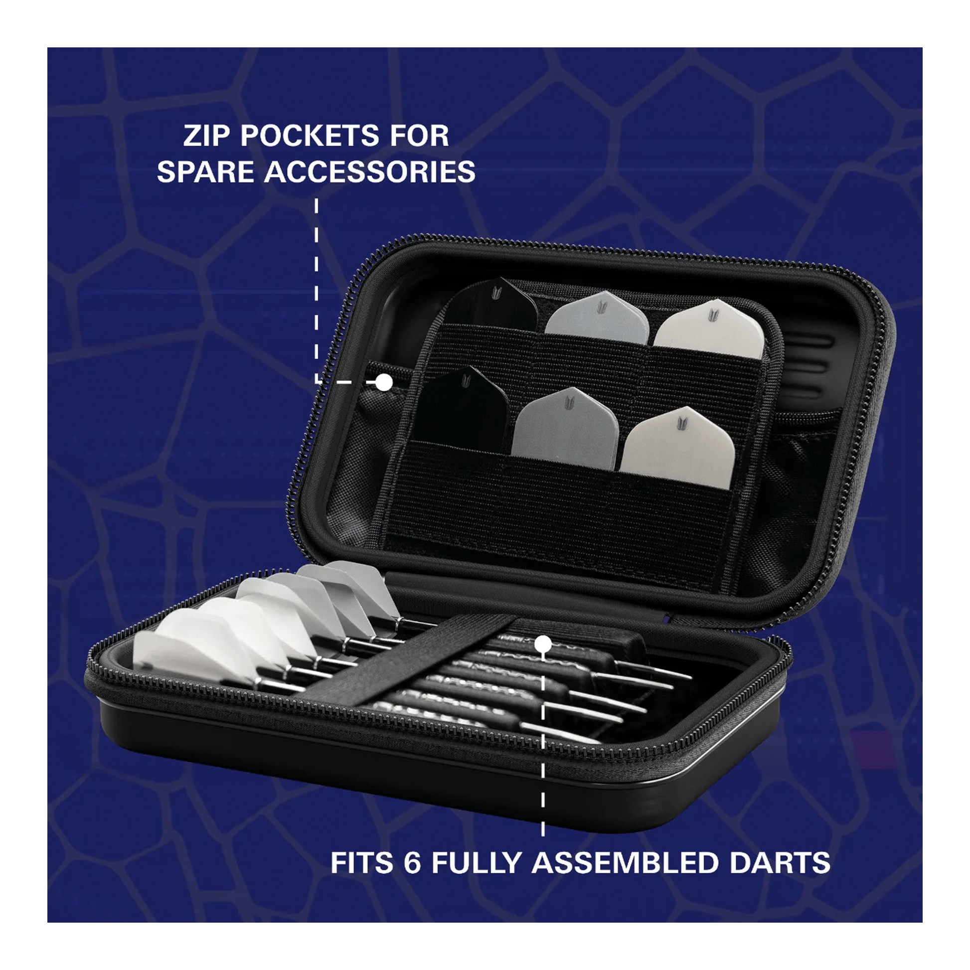 Target Josh Rock Takoma XL - Darts Case Purple Cases