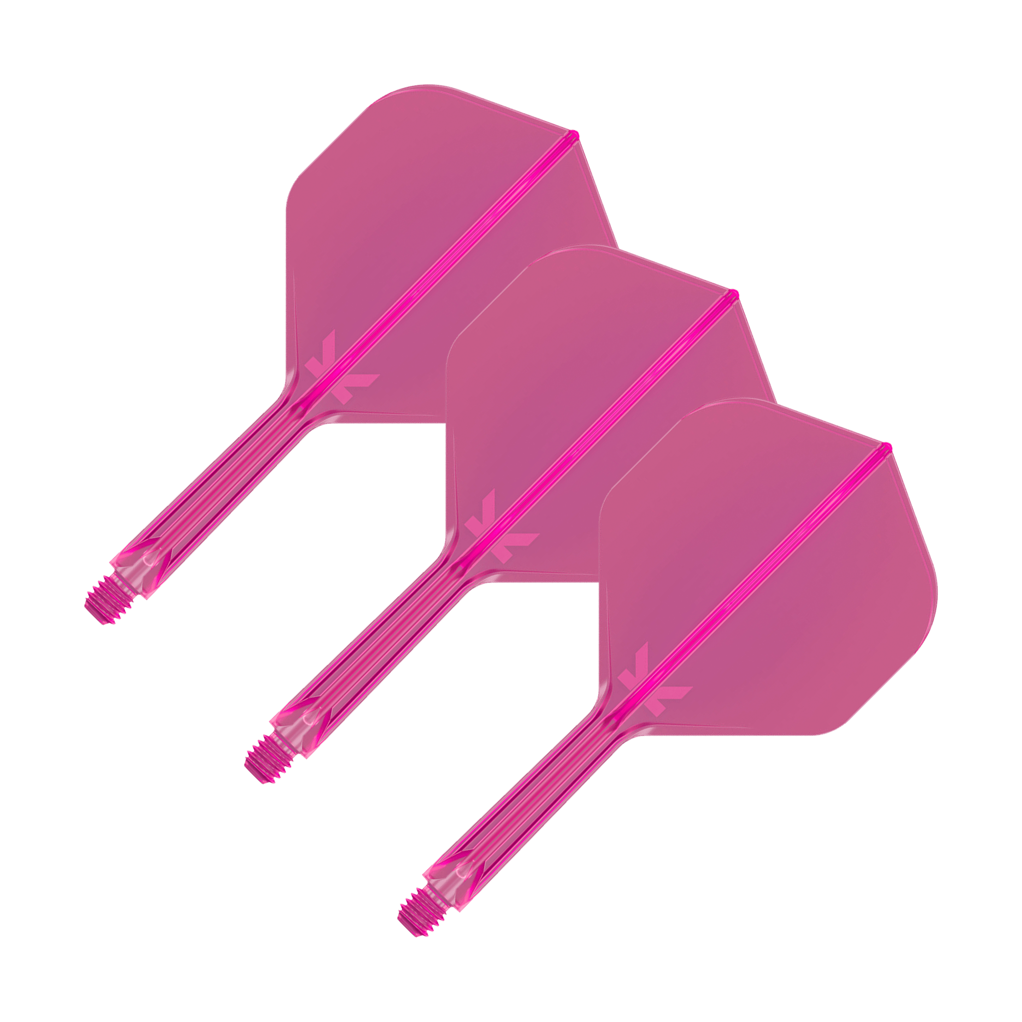 Target K-Flex - All In One Flight & Shaft No. 2 / Intermediate (26mm) / Neon Pink Flights & Shafts