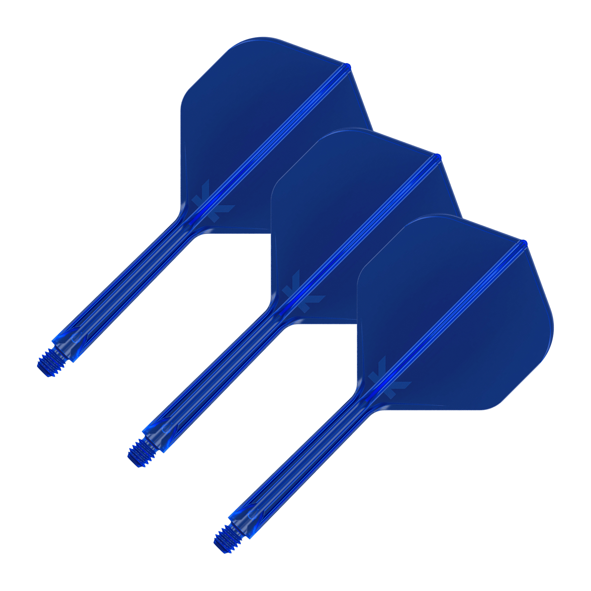 Target K-Flex - All In One Flight & Shaft No. 2 / Medium (33mm) / Blue Flights & Shafts