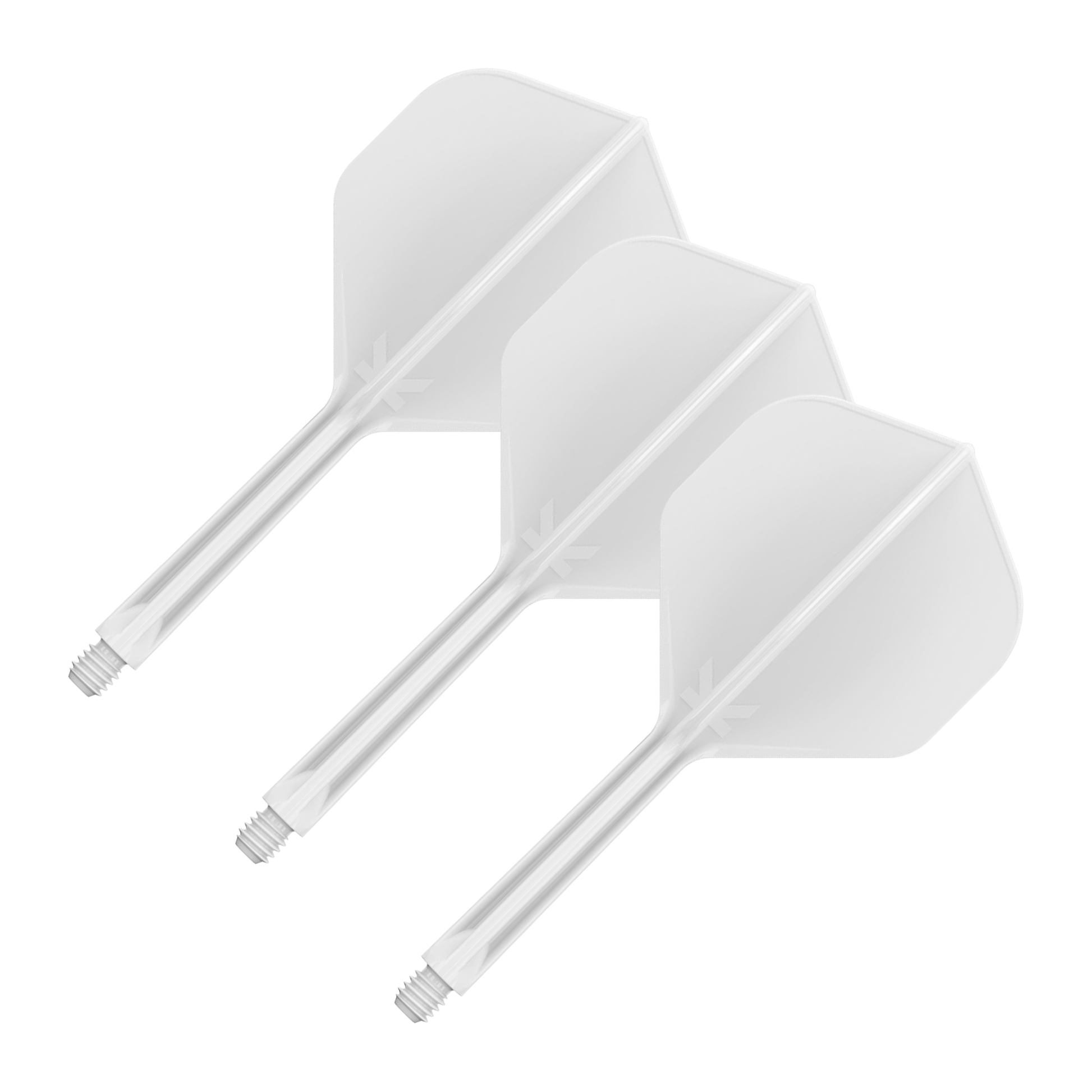 Target K-Flex - All In One Flight & Shaft No. 2 / Medium (33mm) / White Flights & Shafts