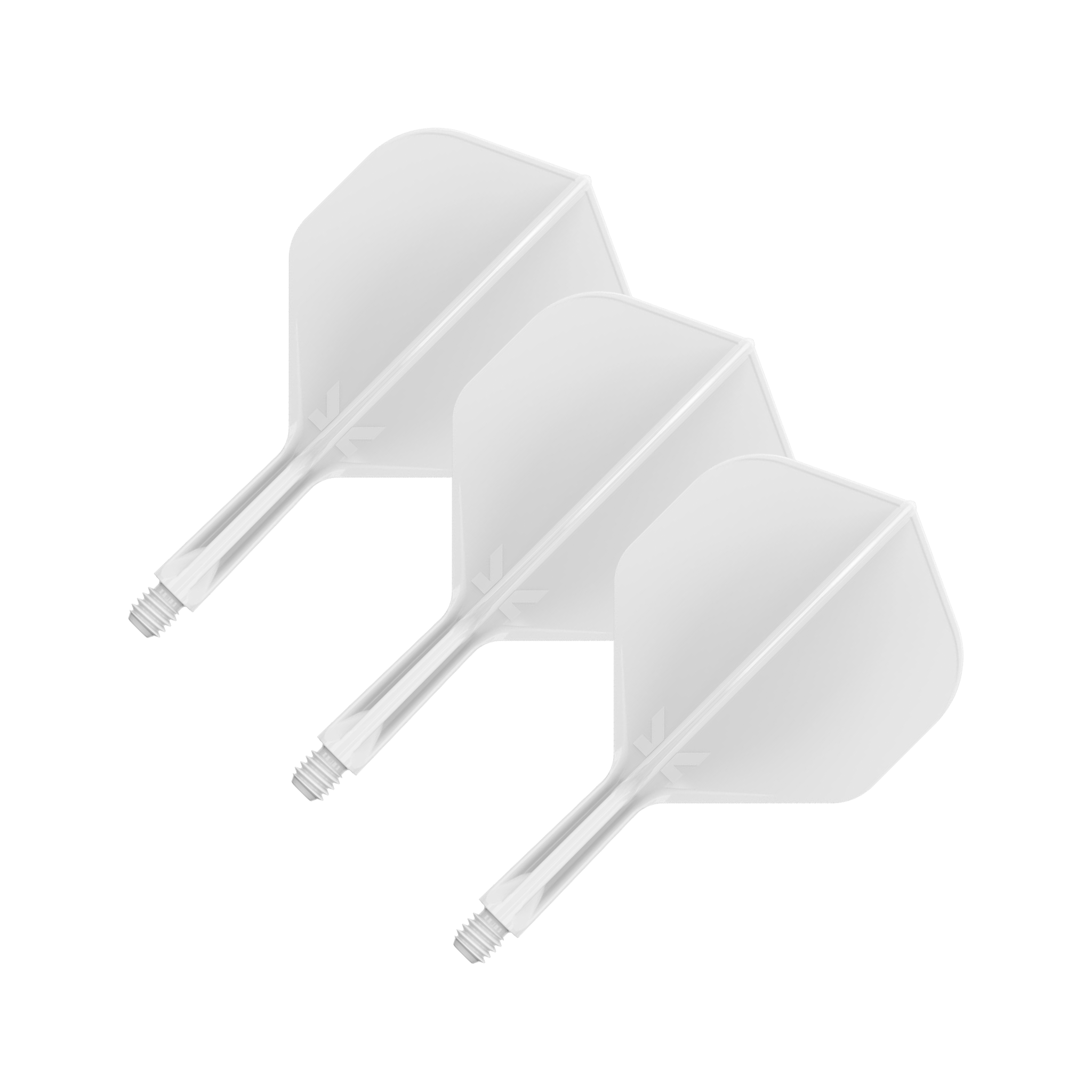 Target K-Flex - All In One Flight & Shaft No. 2 / Short (19mm) / White Flights & Shafts