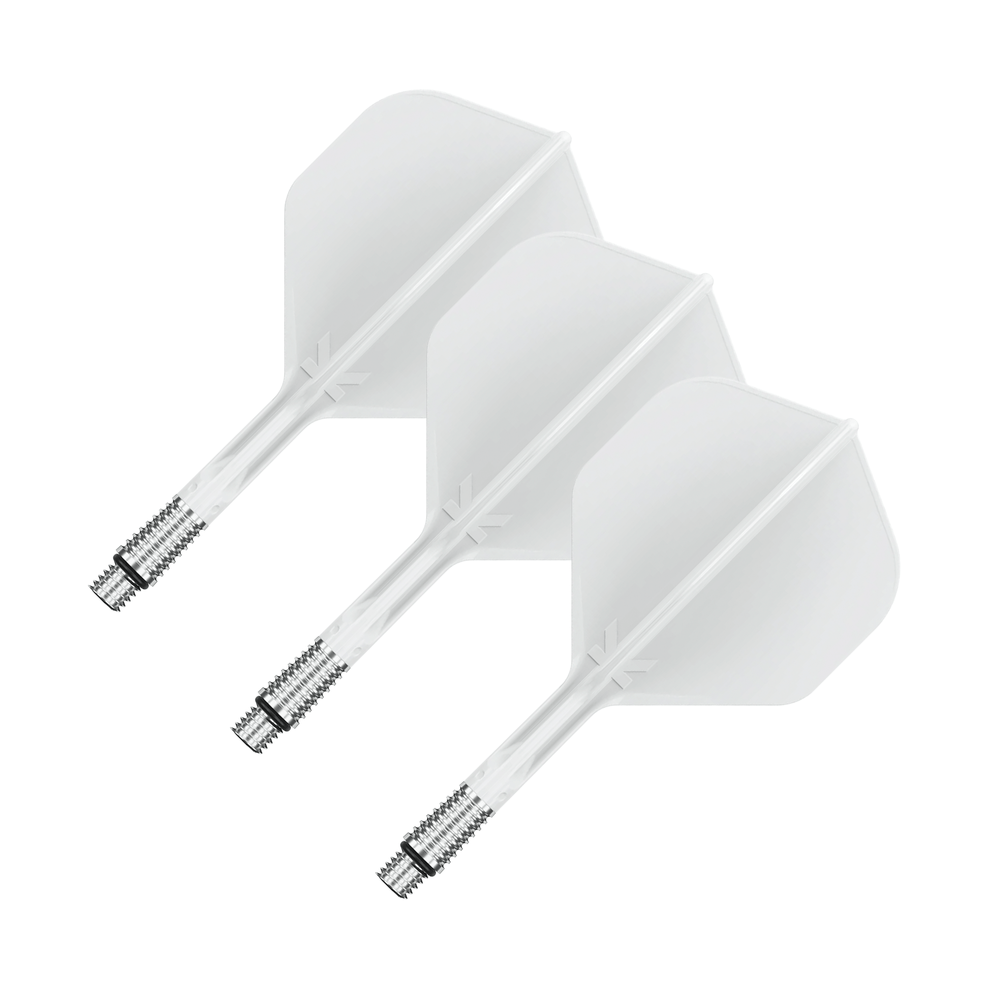Target K-Shift - All In One Flight & Shaft No. 2 / Intermediate (26mm) / White Flights & Shafts
