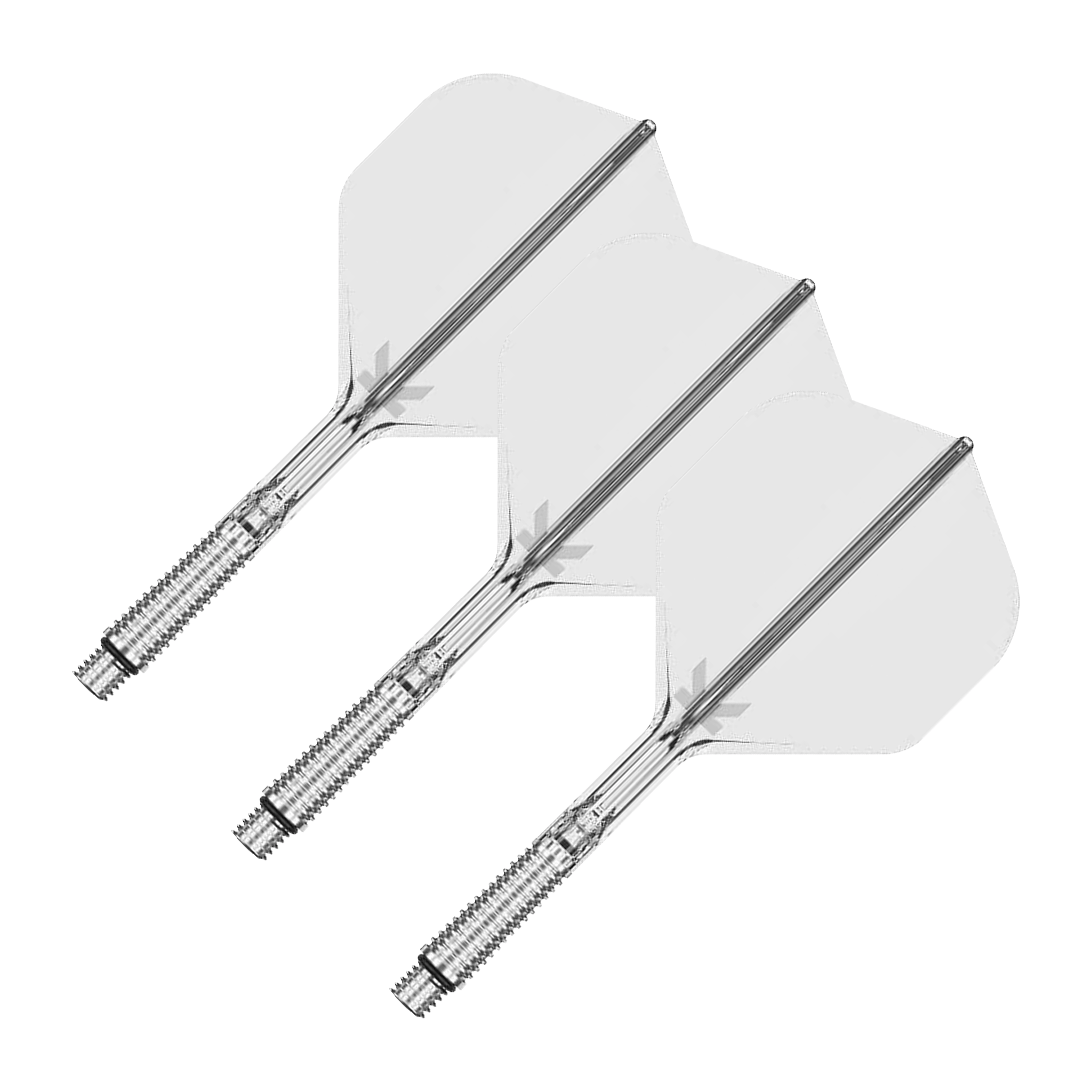 Target K-Shift - All In One Flight & Shaft No. 2 / Medium (33mm) / Clear Flights & Shafts