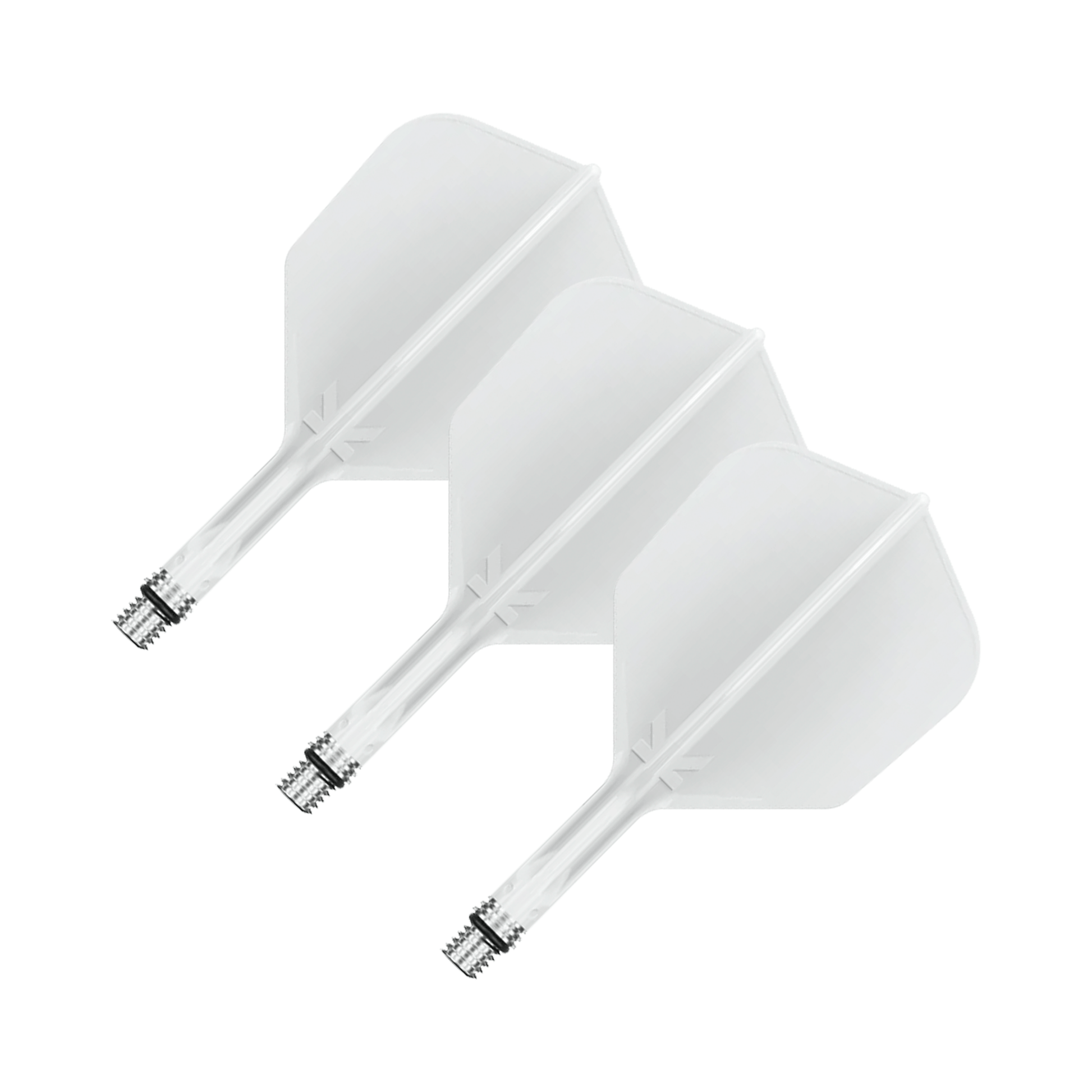 Target K-Shift - All In One Flight & Shaft No. 2 / Short (19mm) / White Flights & Shafts