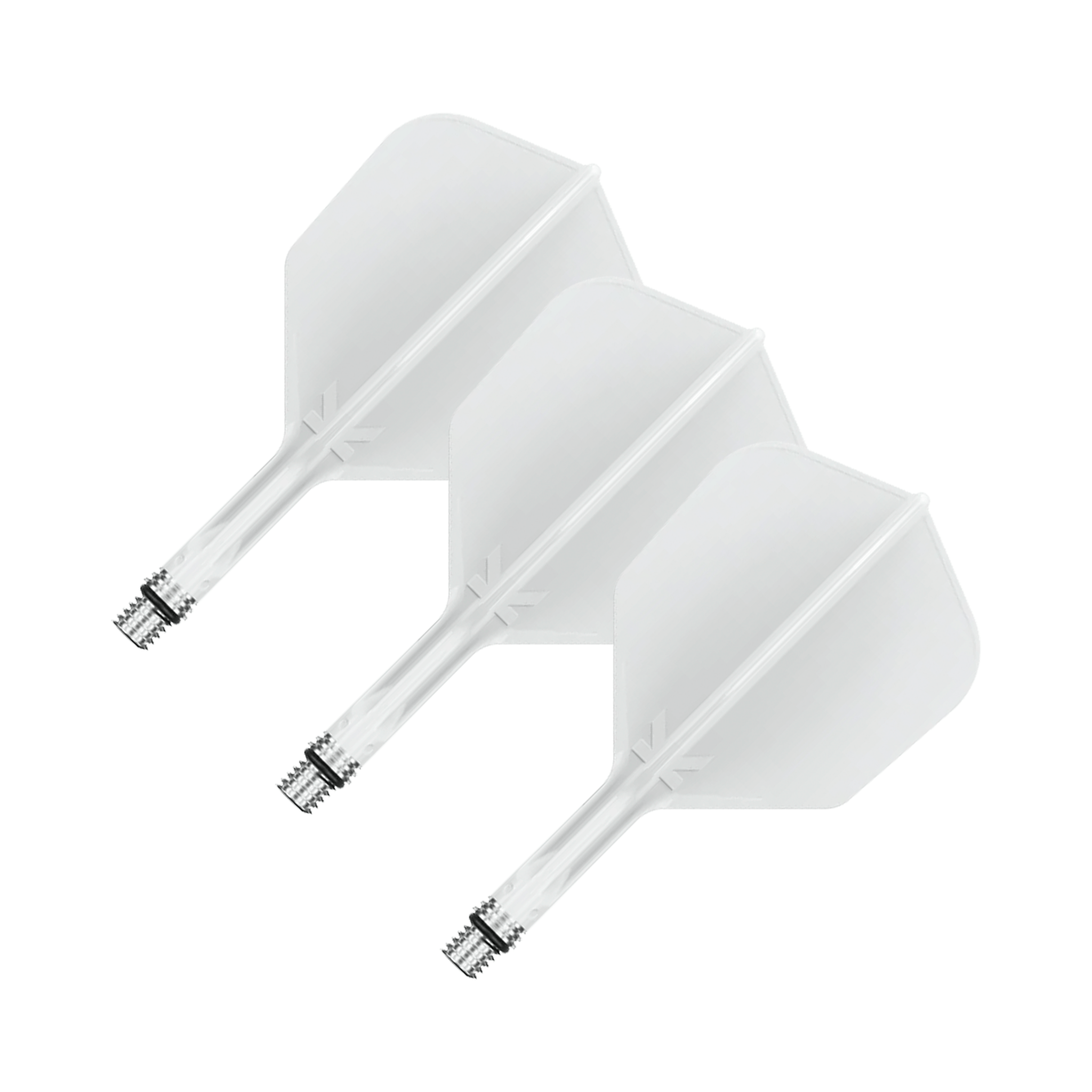 Target K-Shift - All In One Flight & Shaft No. 2 / Short (19mm) / White Flights & Shafts
