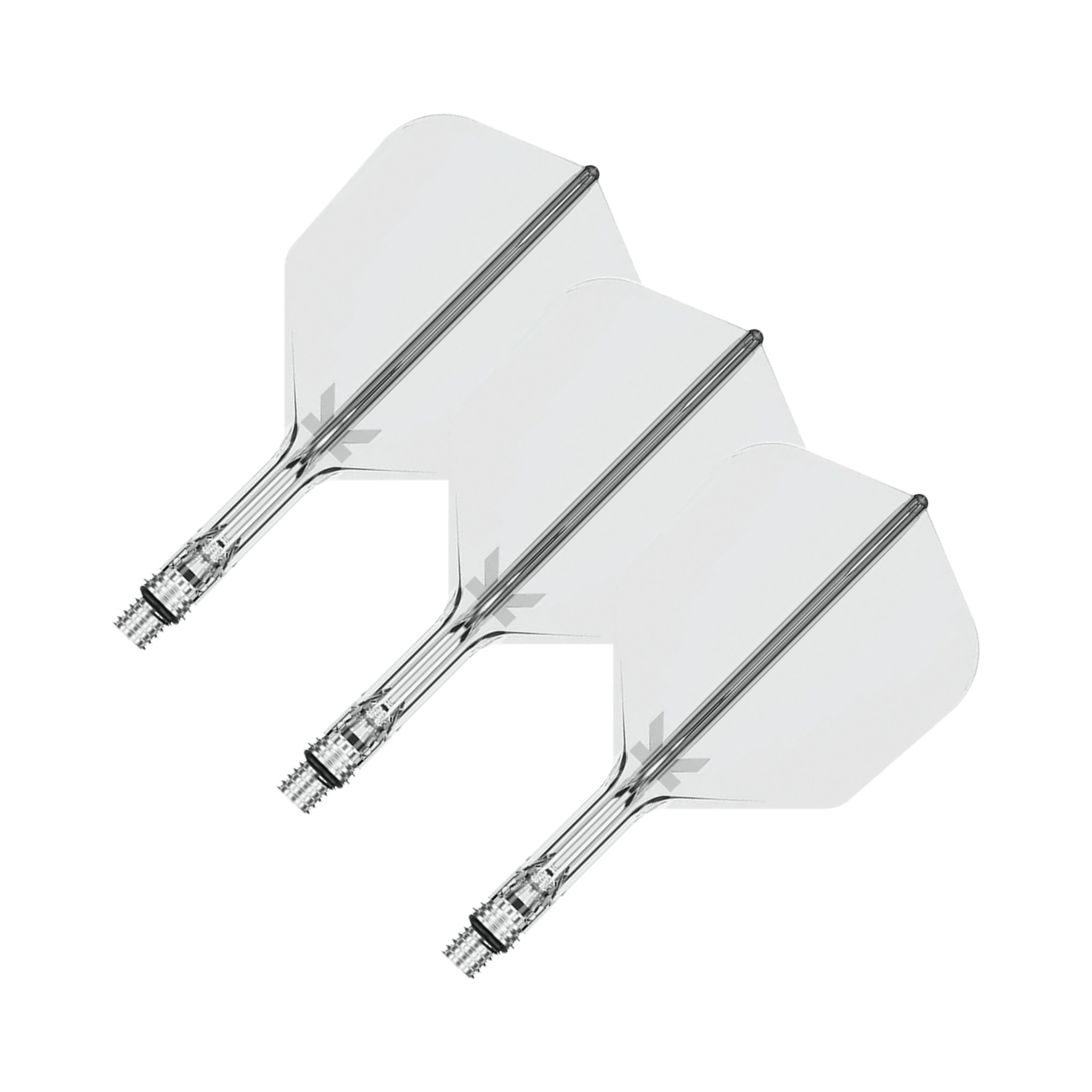 Target K-Shift - All In One Flight & Shaft No. 6 / Short (19mm) / Clear Flights & Shafts