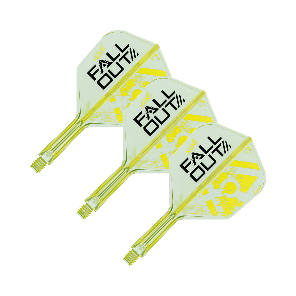 Target Luke Littler Fallout K-Flex - All In One Flight & Shaft Short (19mm) All In One Dart Flights