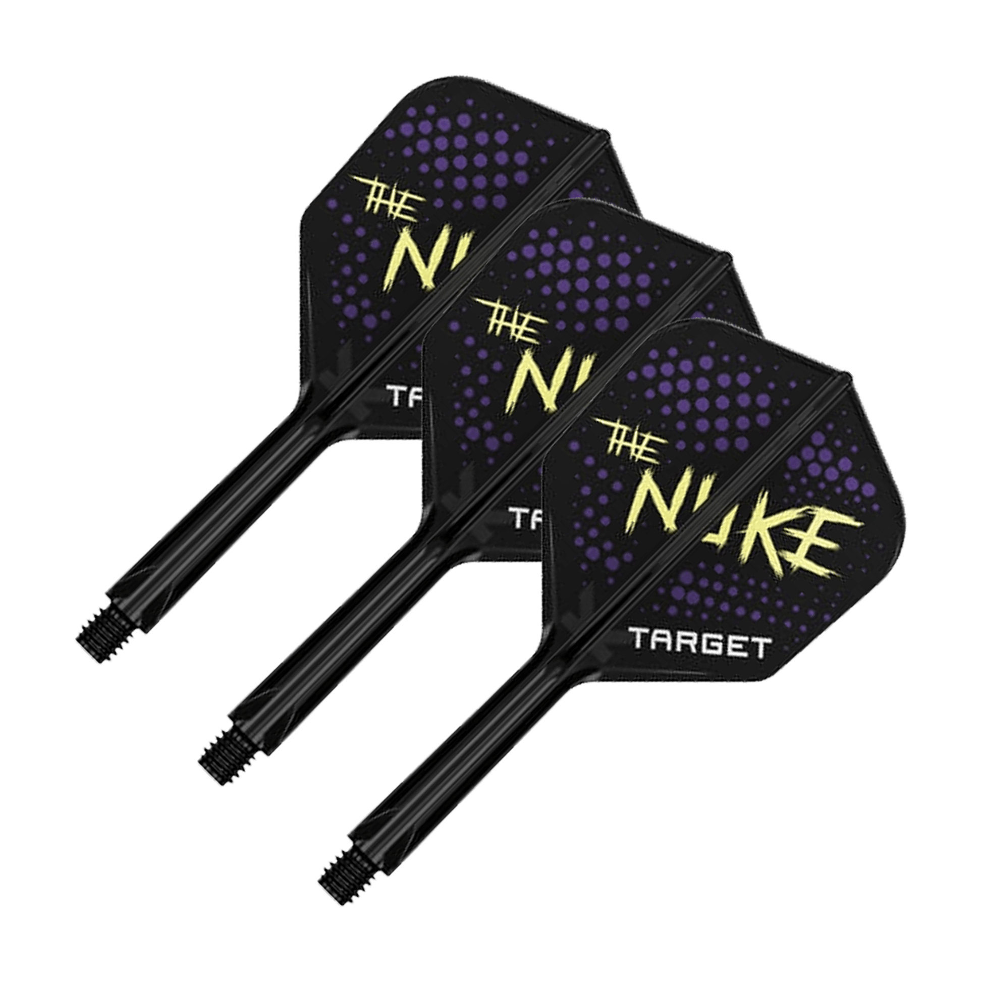 Target Luke Littler K-Flex - All In One Flight & Shaft Standard / Intermediate (26mm) / Purple Flights & Shafts