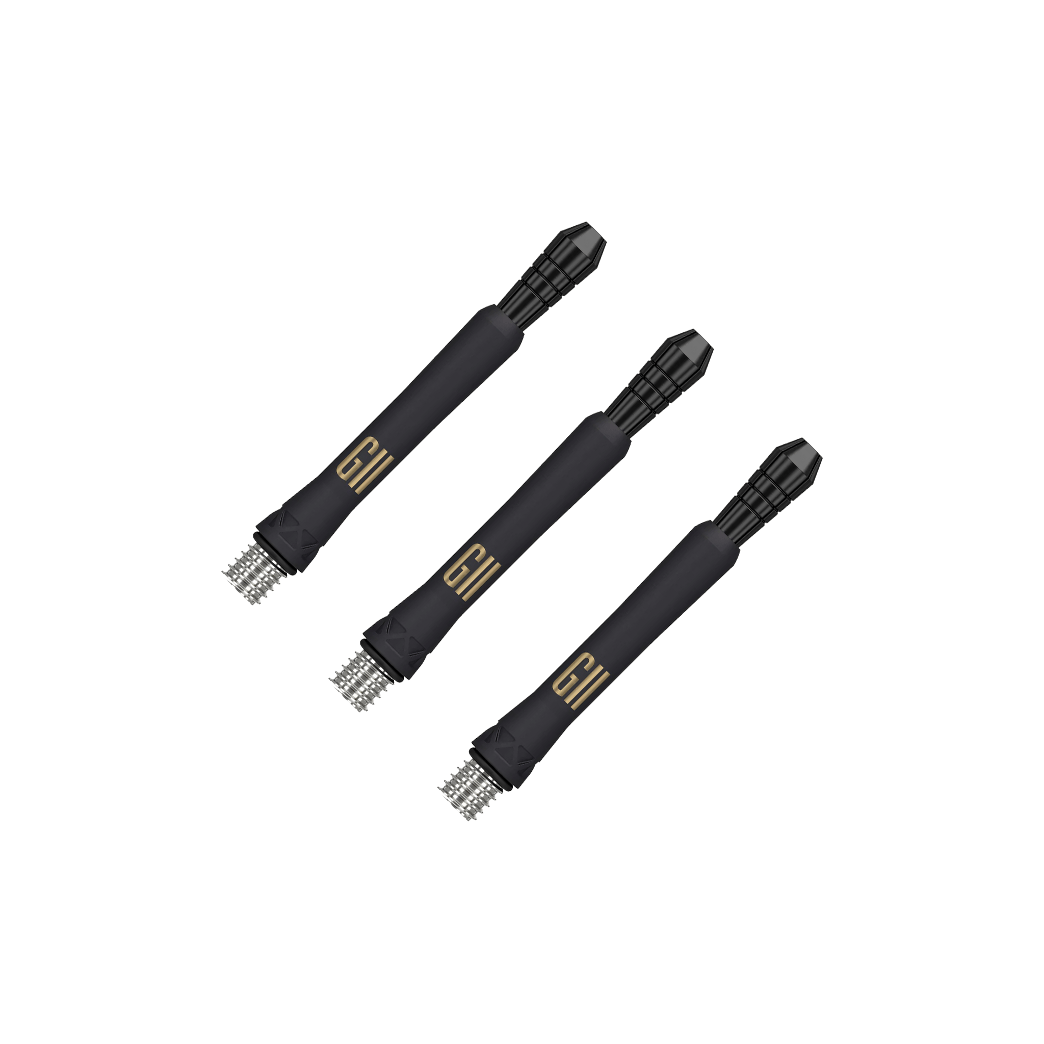 Target Phil Taylor Power Gen 11 - Titanium Dart Shafts Intermediate (40.4mm) / Black Flights & Shafts