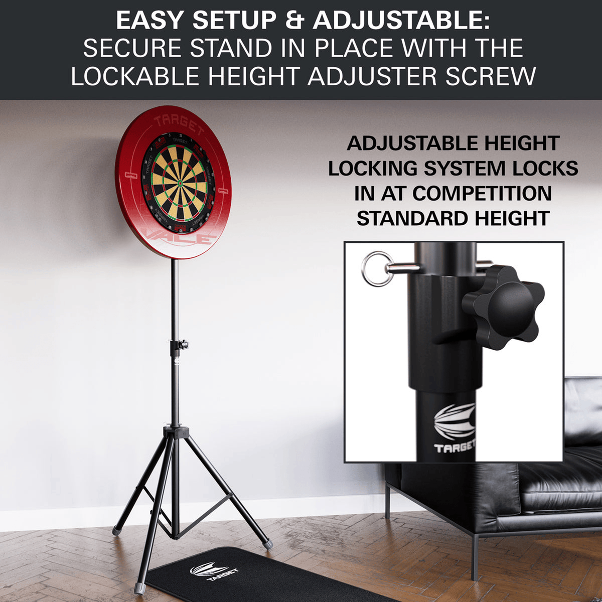 Target Portable Dartboard Stand Stands