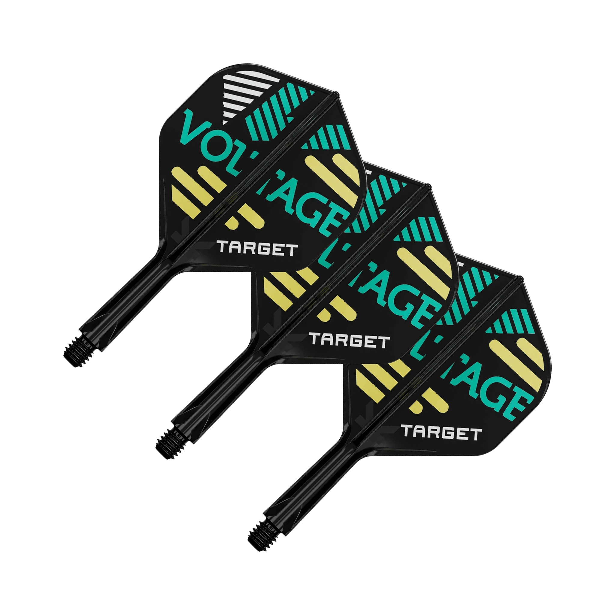 Target Rob Cross K-Flex - All In One Flight & Shaft No. 2 / Short (19mm) / Black Flights & Shafts