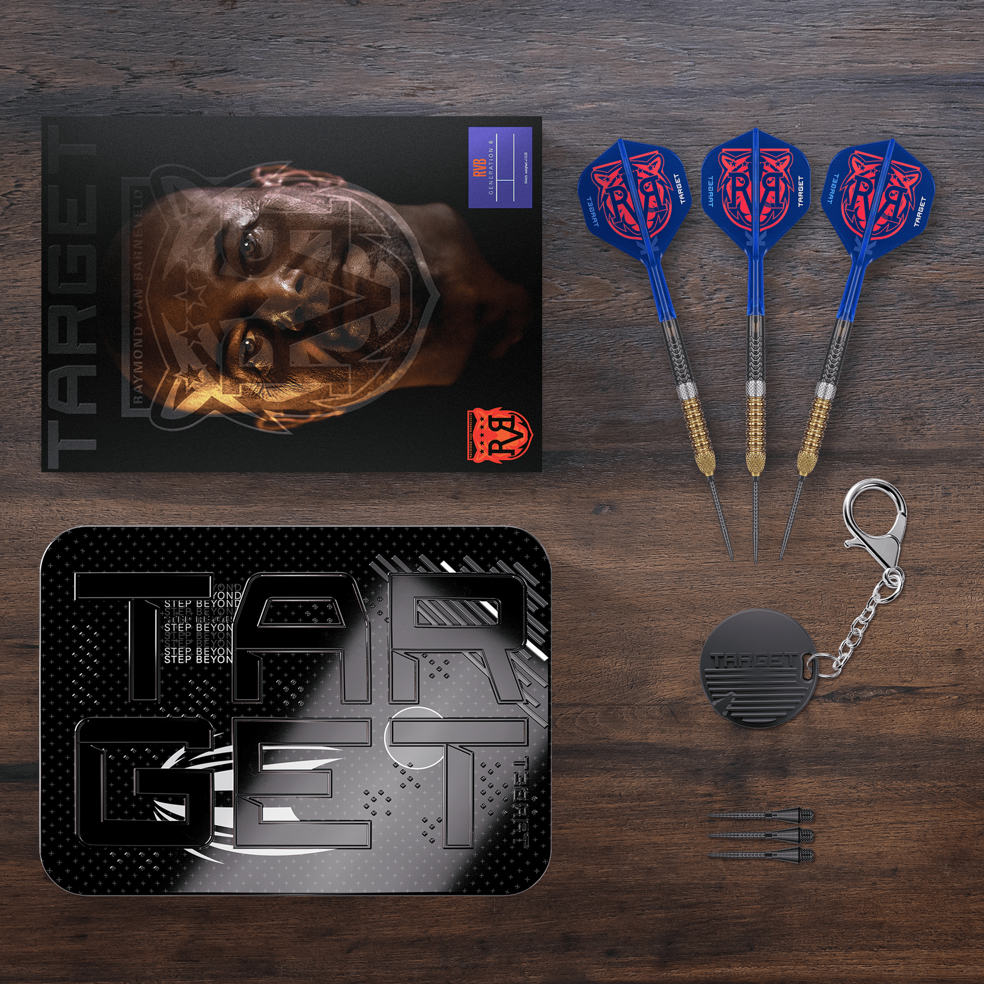 Target RVB 95 Gen 6 Swiss Point - 95% Tungsten Steel Tip Darts Darts