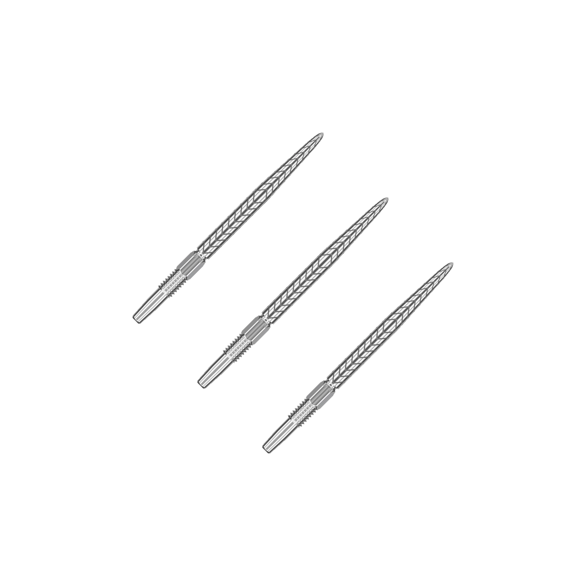 Target RVE - Swiss Dart Points 26mm / Silver Accessories