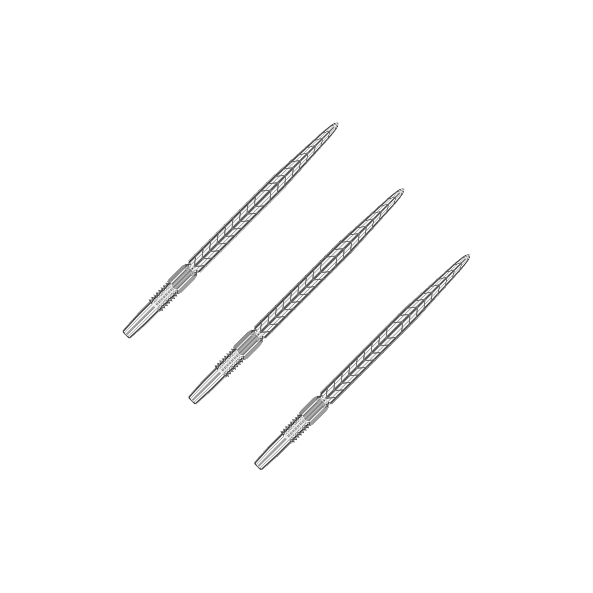 Target RVE - Swiss Dart Points 30mm / Silver Accessories