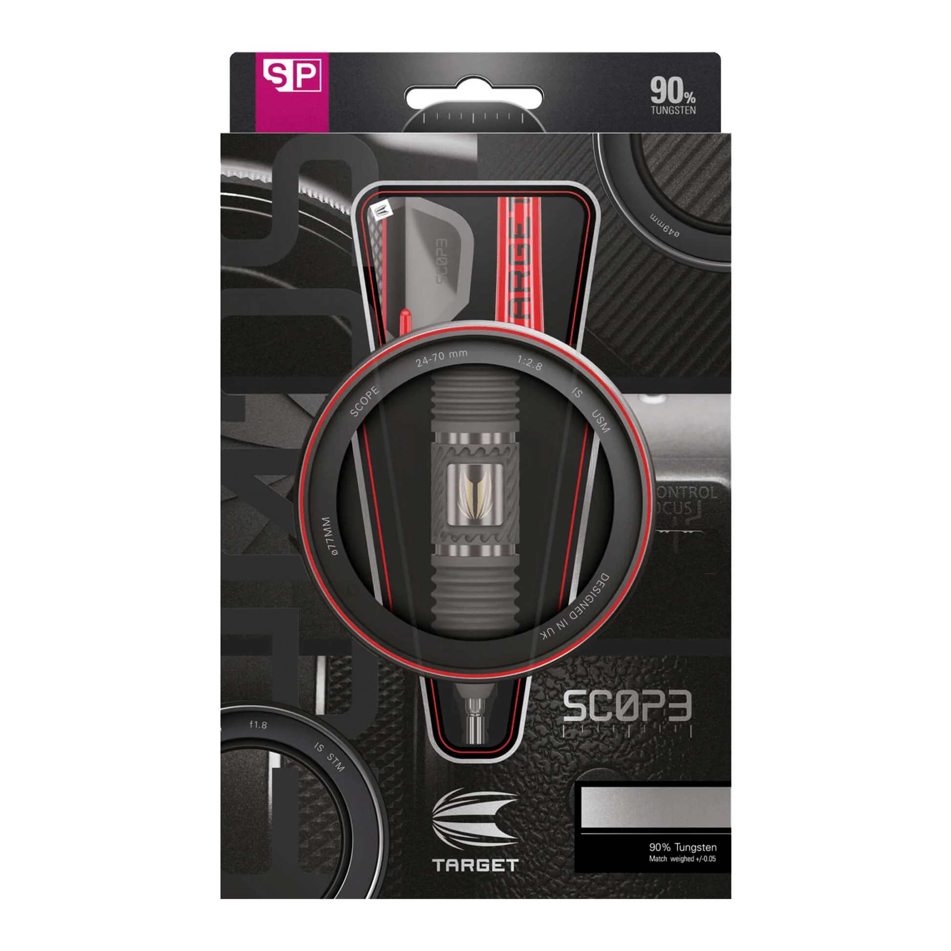 Target Scope 03 Swiss Point - 90% Tungsten Steel Tip Darts Darts
