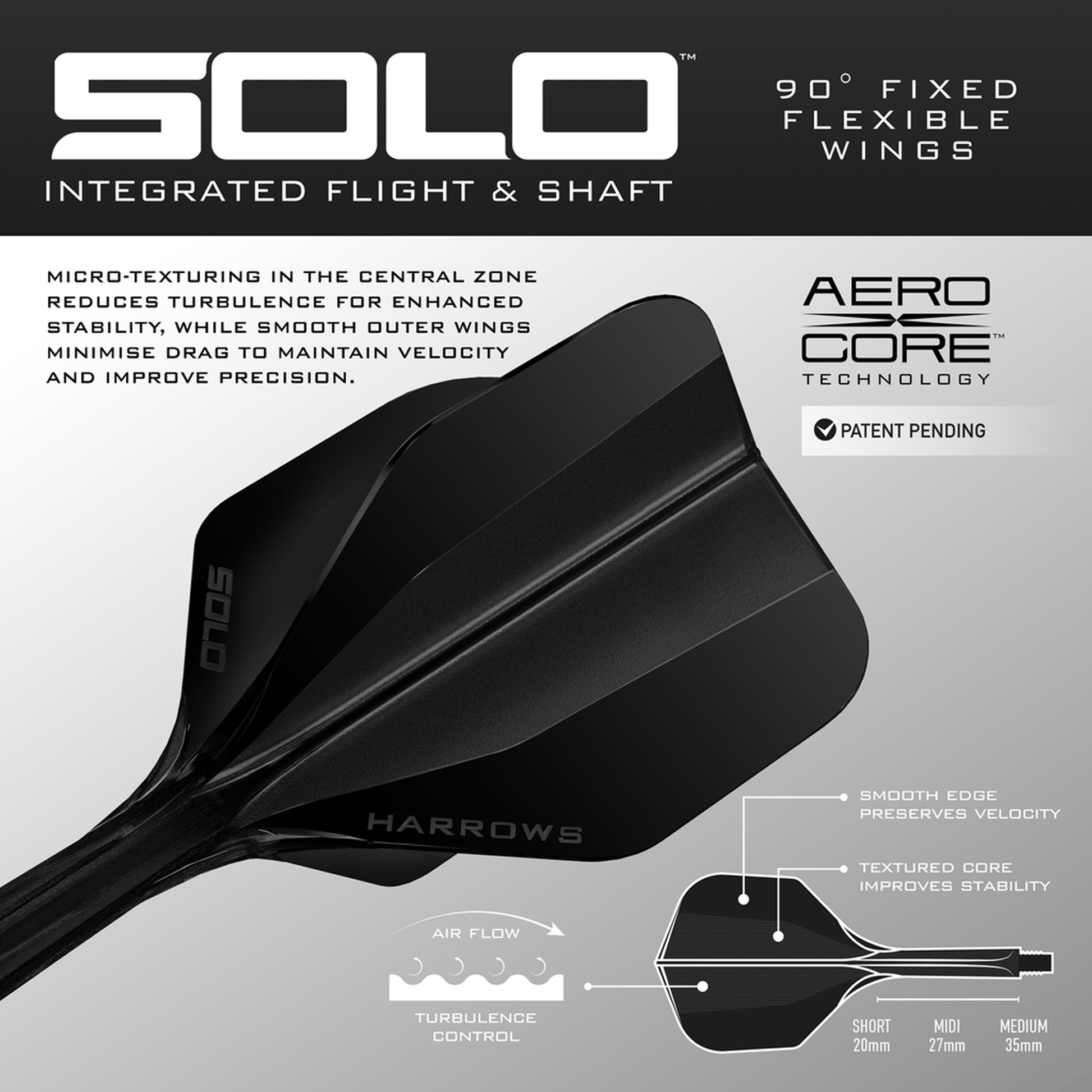 Target Solo - All In One Flight & Shaft Flights & Shafts