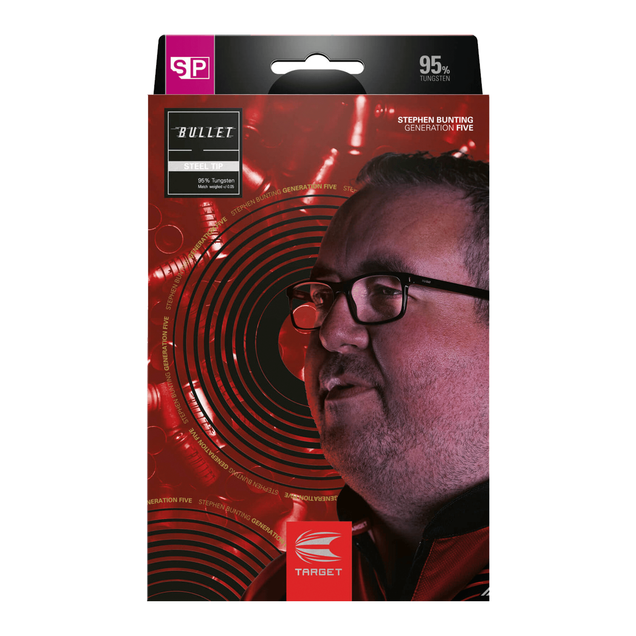 Target Stephen Bunting Gen 5 Void Swiss Point - 95% Tungsten Steel Tip Darts Darts