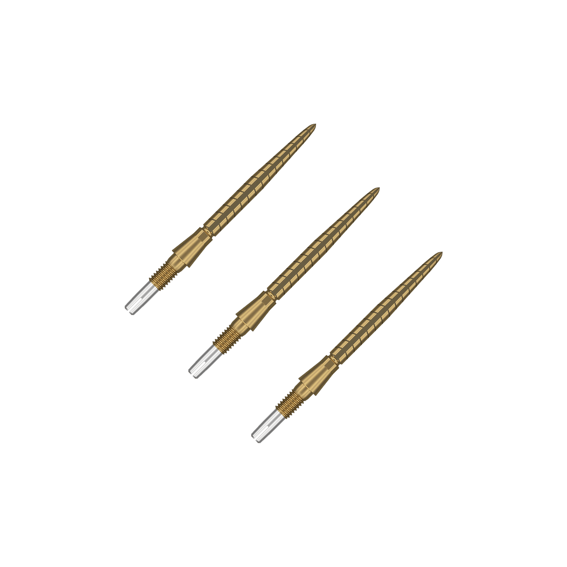 Target Storm Quartz - Swiss Dart Points 26mm / Gold Accessories