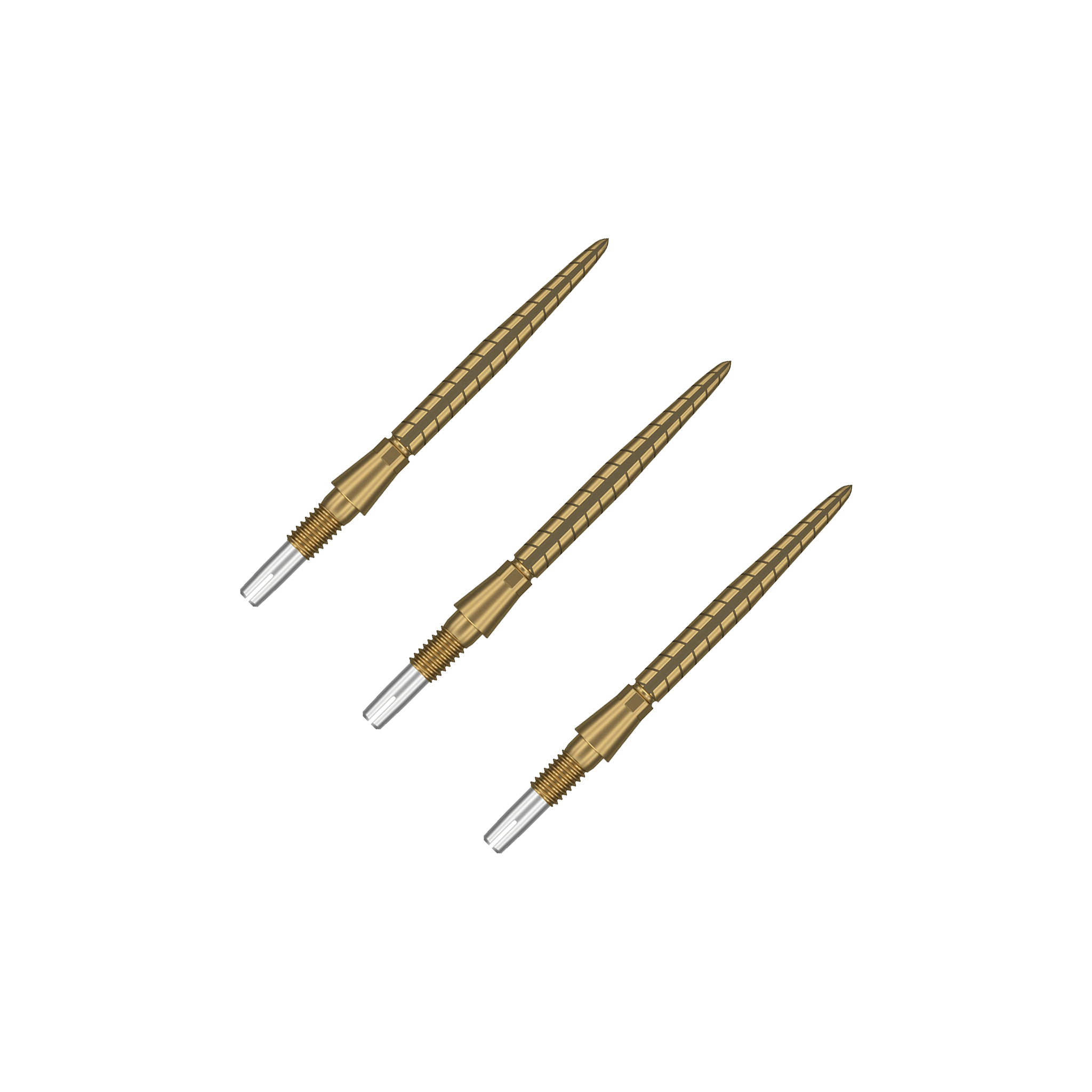 Target Storm Quartz - Swiss Dart Points 26mm / Gold Accessories