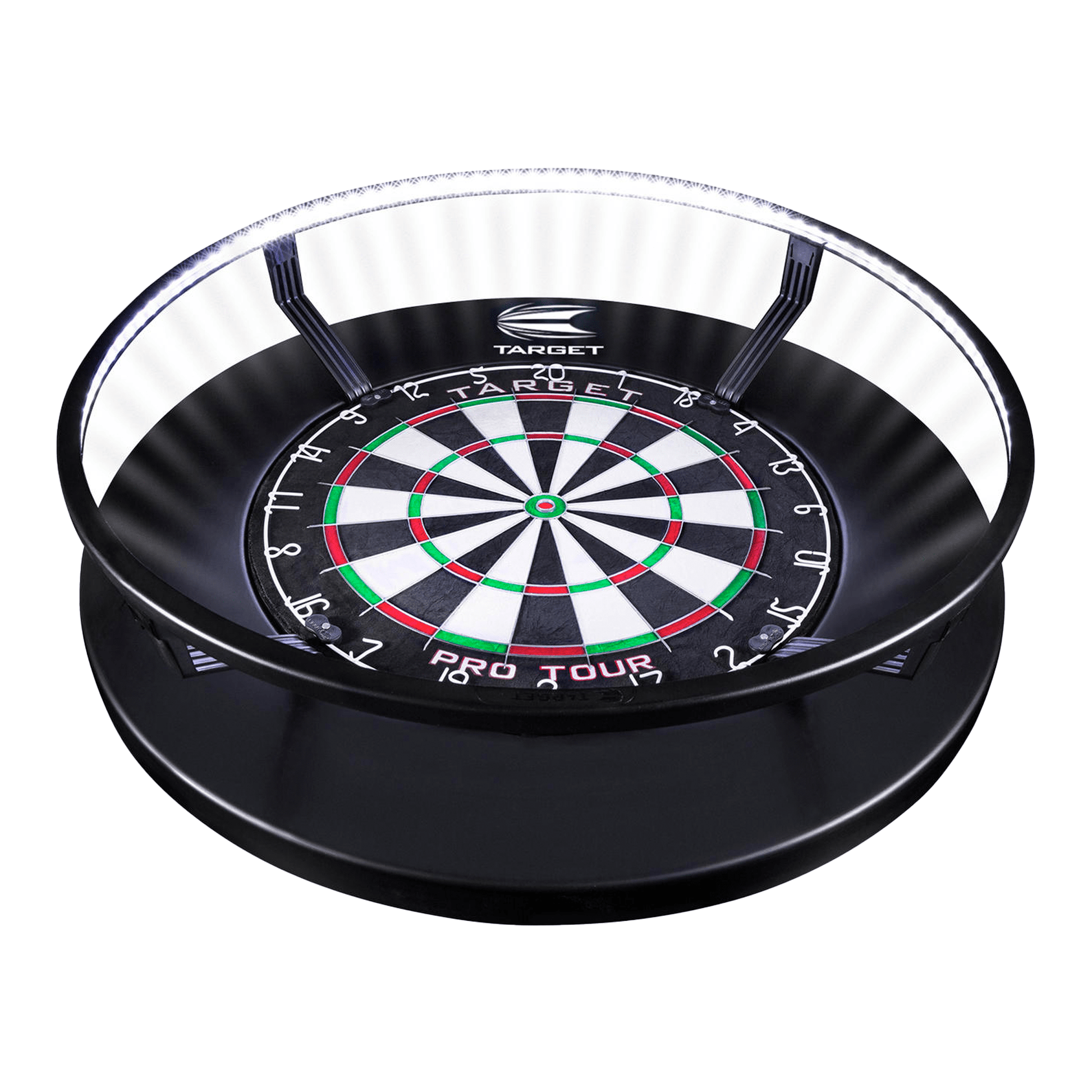 Target Tor Dartboard, Surround & Corona Light Bundle Dartboard Bundles