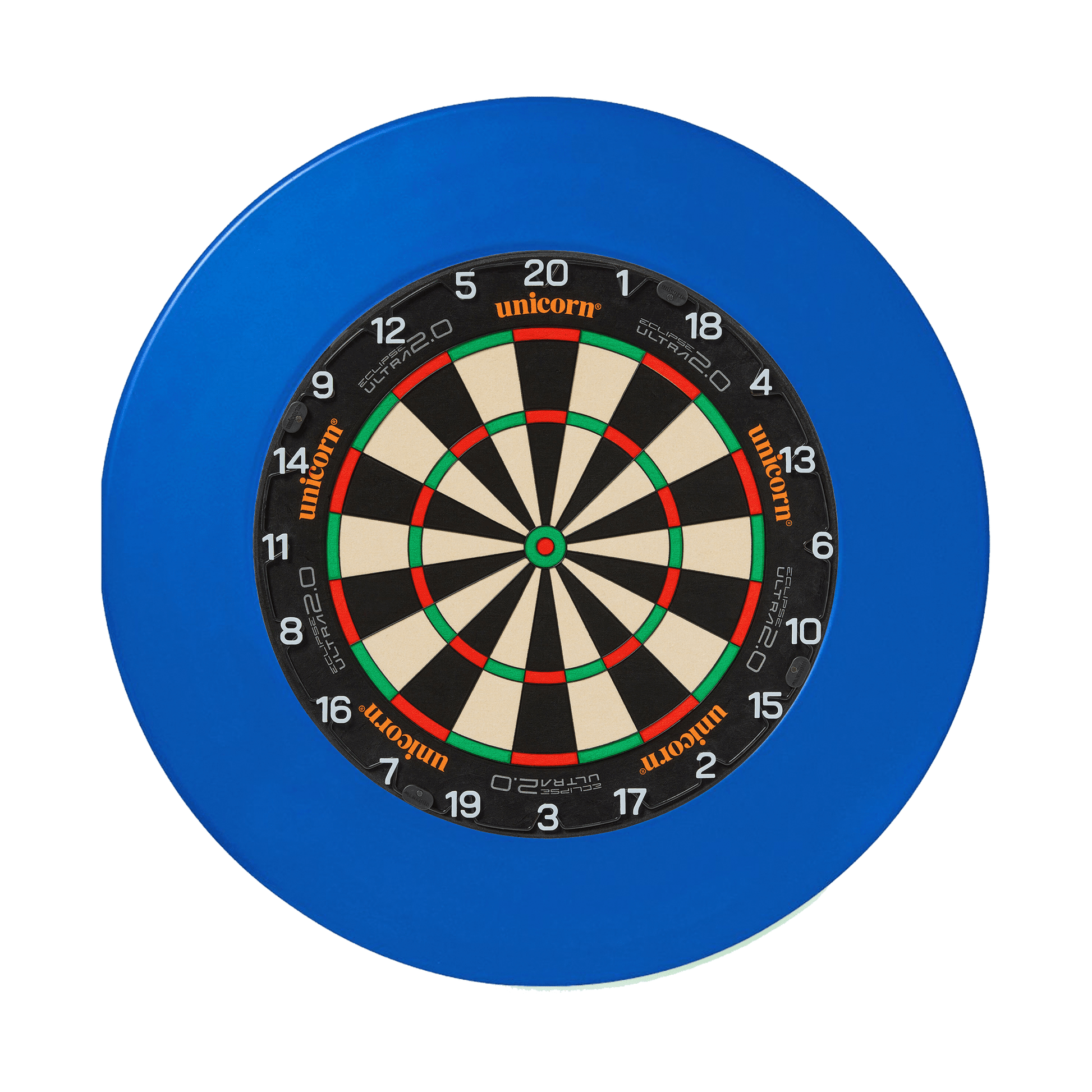 Unicorn Eclipse Ultra Dartboard & Professional Surround Bundle Ultra 2.0 / Blue Boards