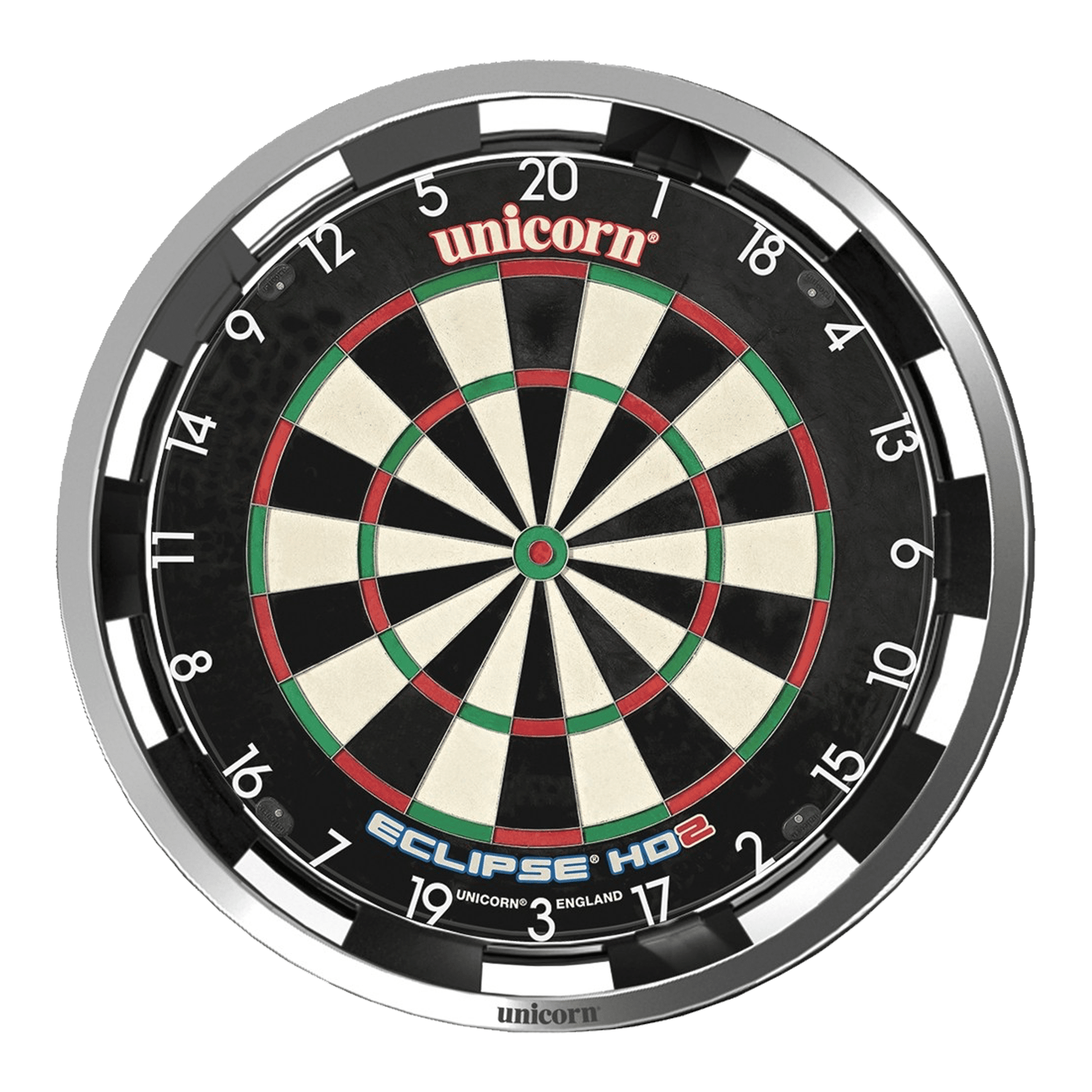 Unicorn Eclipse Ultra Dartboard & Surround & Light Bundle Dartboard Bundles