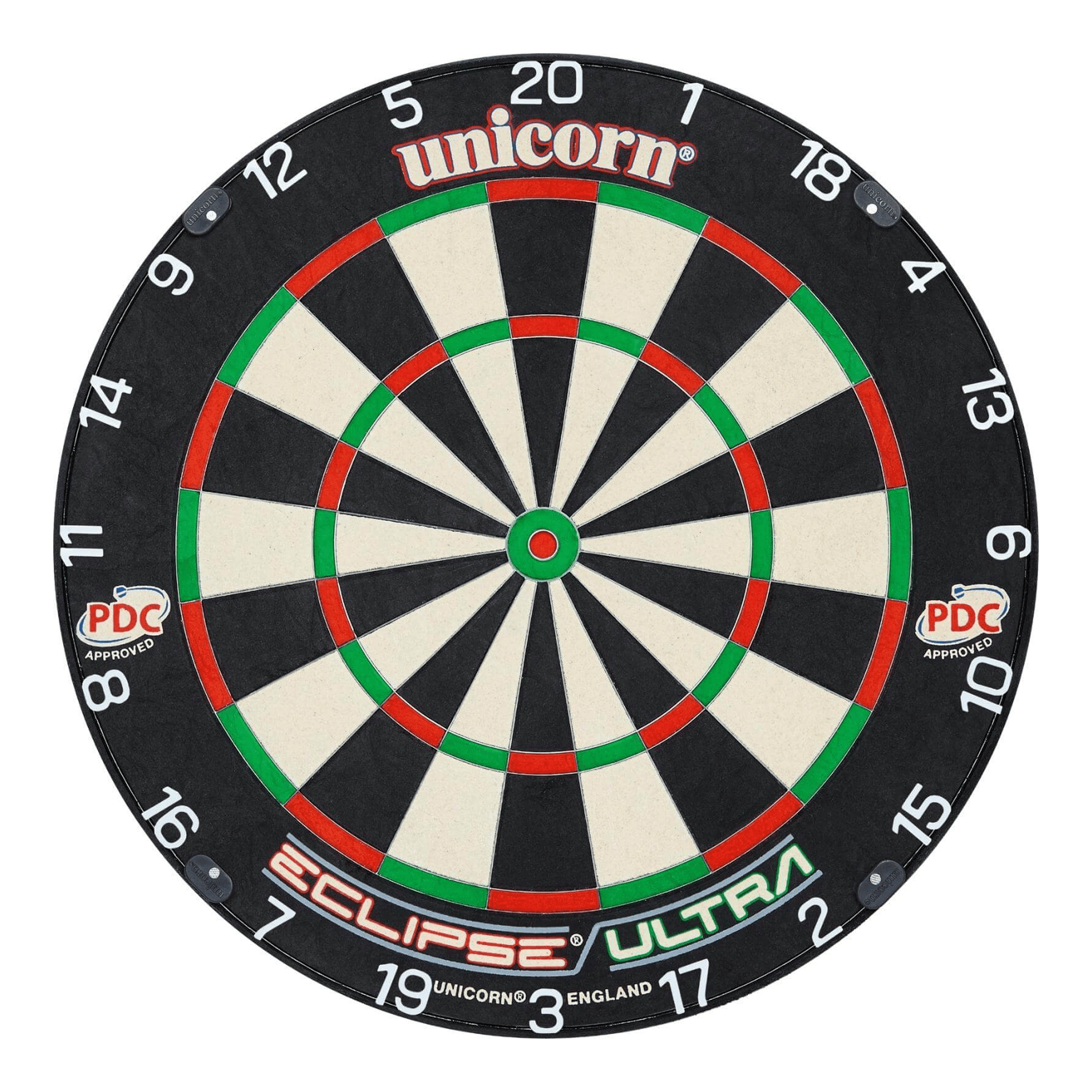 Unicorn Eclipse Ultra Dartboard & Surround & Light Bundle Dartboard Bundles