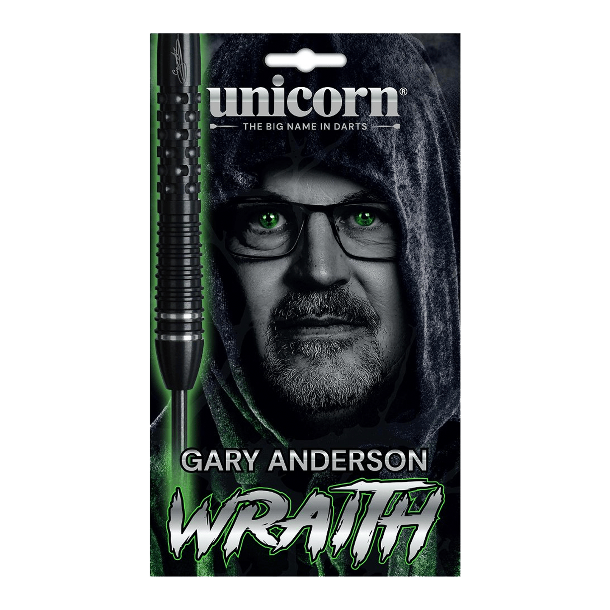 Unicorn Gary Anderson Phase 6 Wraith - 90% Tungsten Steel Tip Darts Darts
