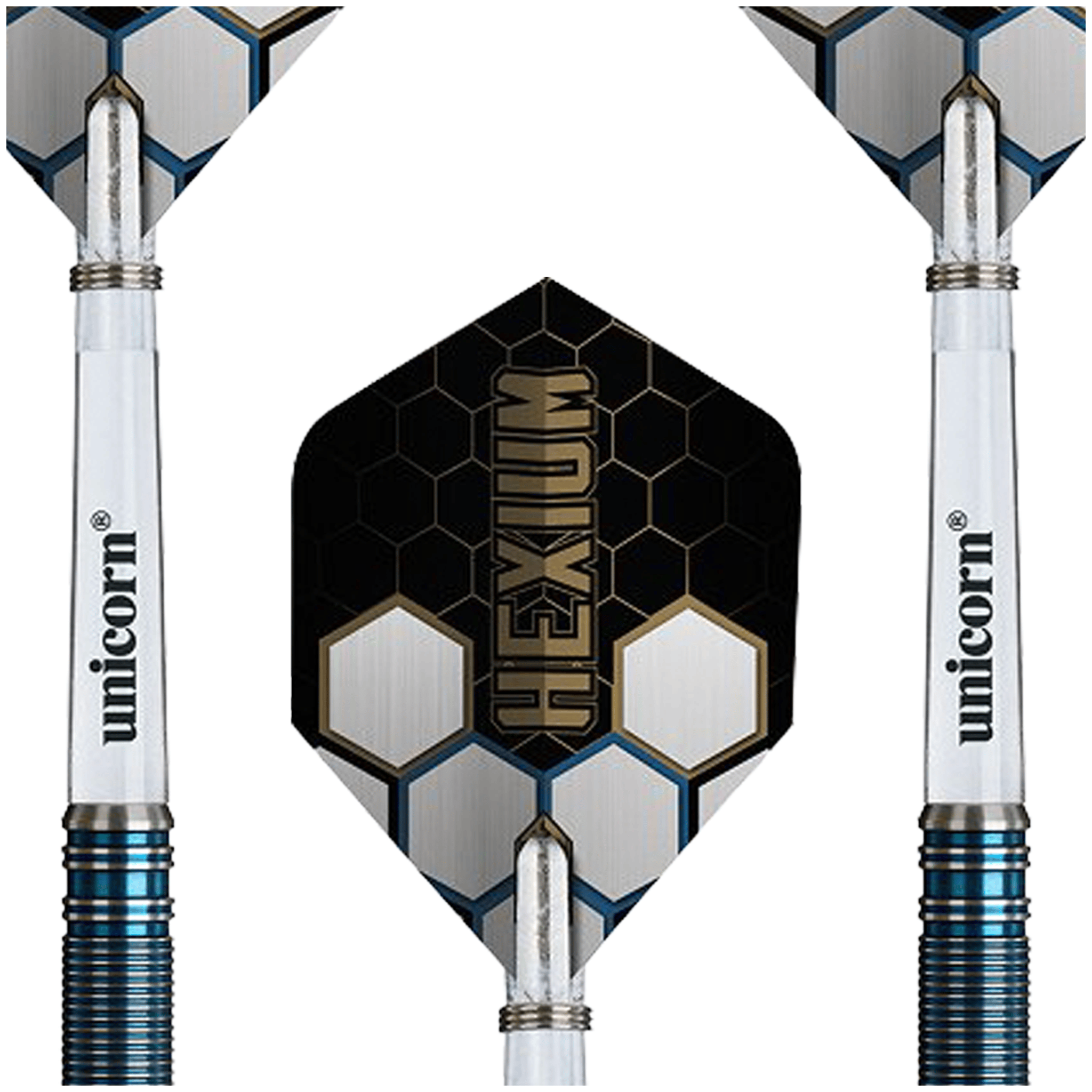 Unicorn Hexium 2 - 90% Tungsten Steel Tip Darts Darts