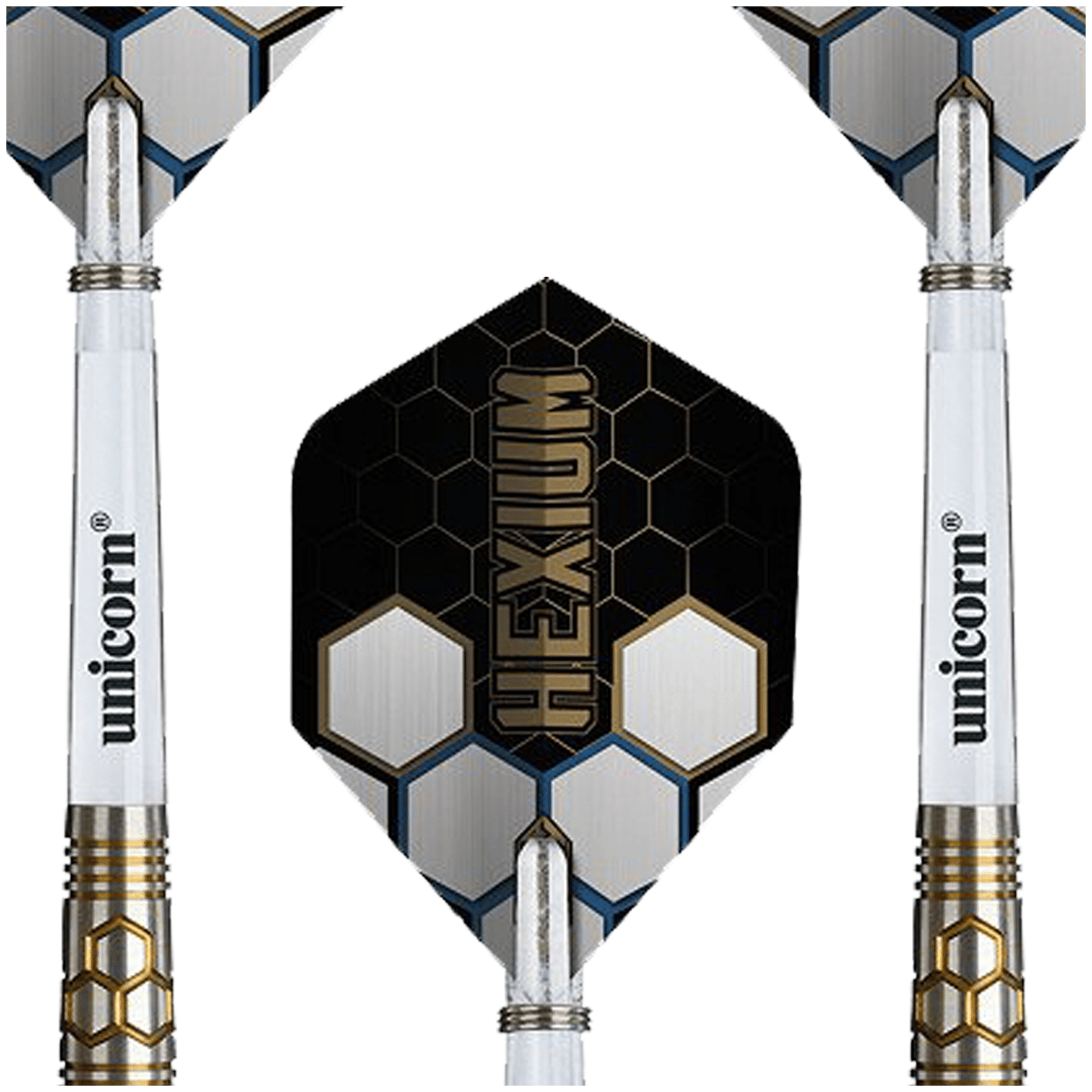 Unicorn Hexium 3 - 90% Tungsten Steel Tip Darts Darts
