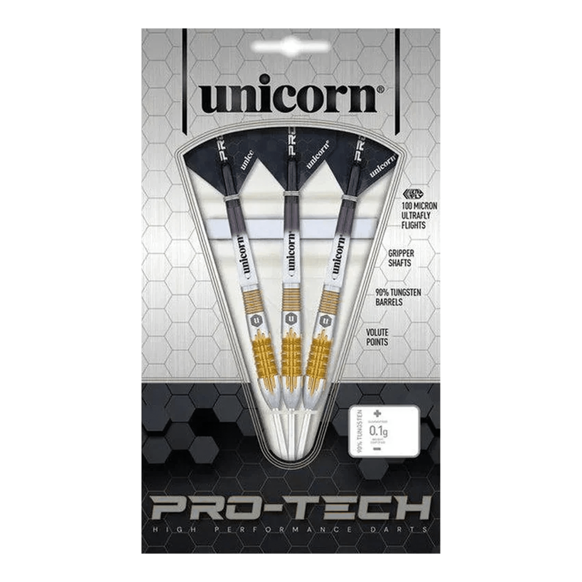 Unicorn Pro-Tech Style 1 - 90% Tungsten Steel Tip Darts Darts