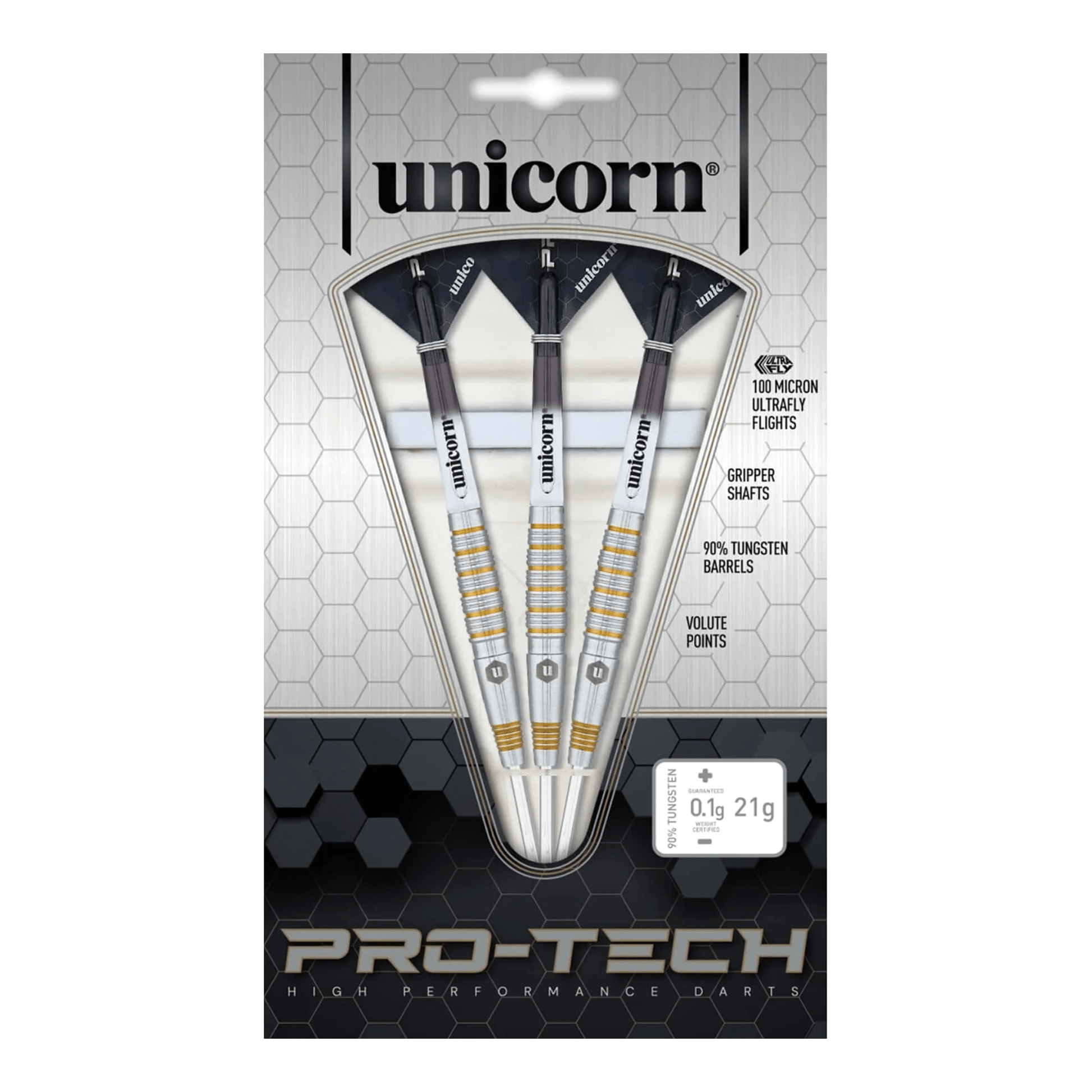 Unicorn Pro-Tech Style 2 - 90% Tungsten Steel Tip Darts Darts