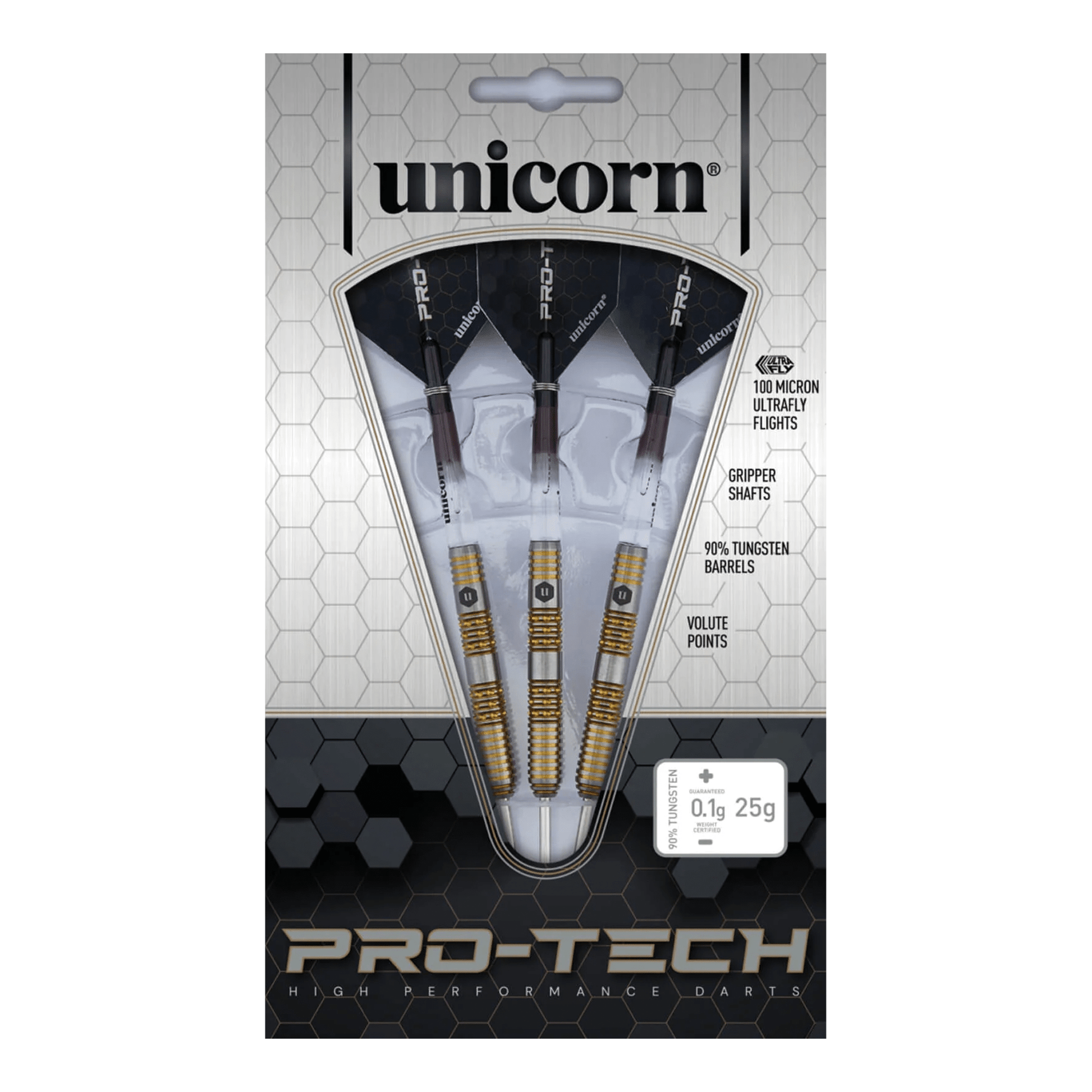 Unicorn Pro-Tech Style 6 - 90% Tungsten Steel Tip Darts Darts