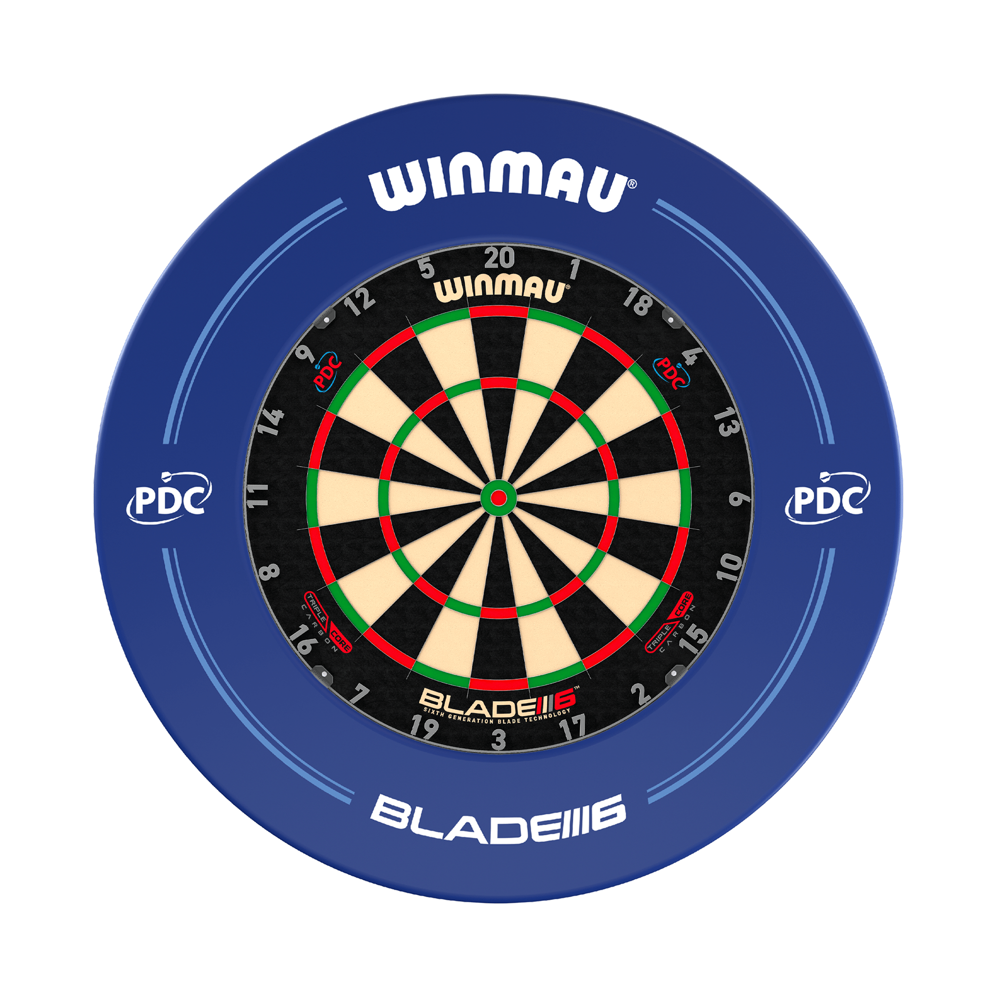Winmau Blade 6 Dartboard & Surround Bundle Boards