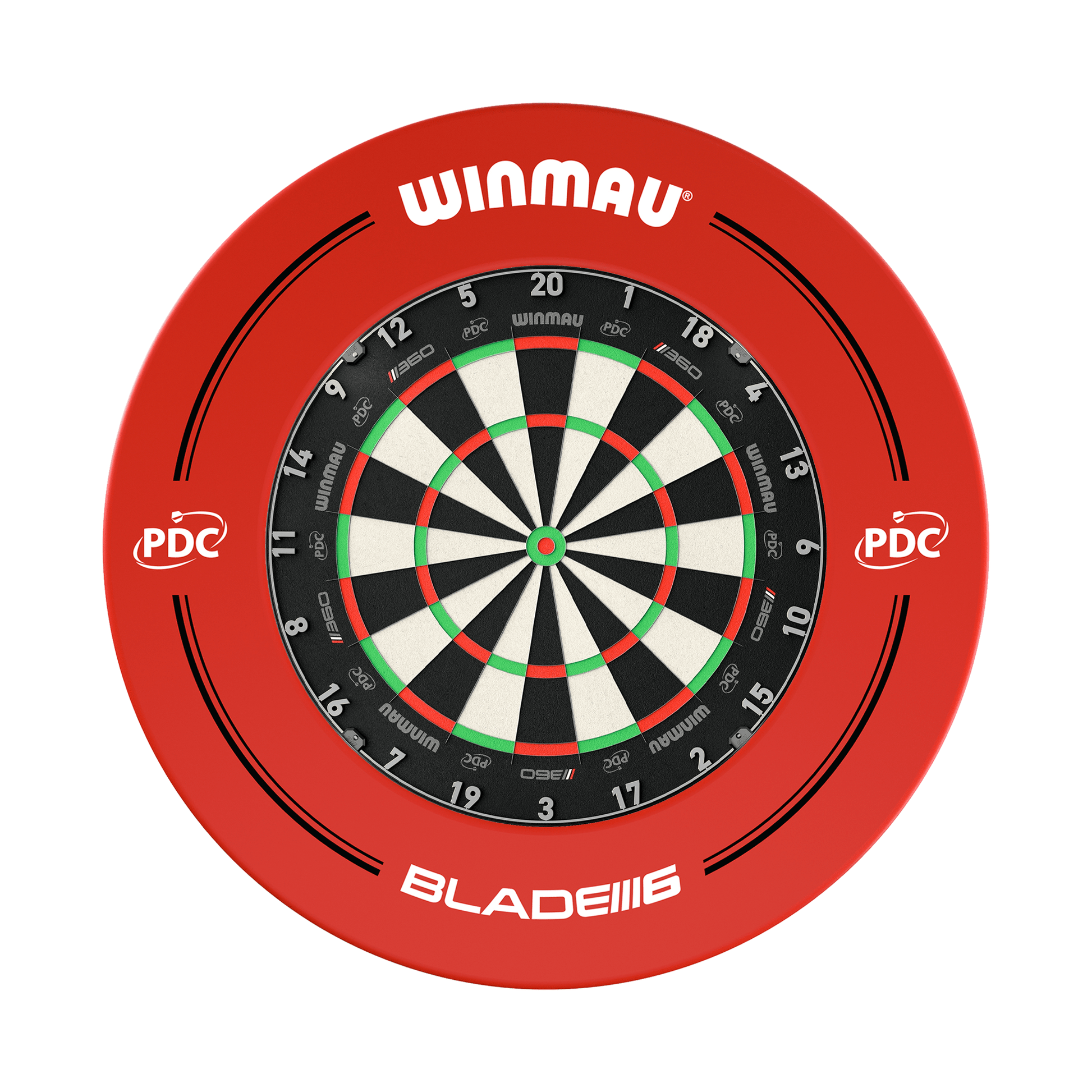 Winmau Blade 6 Dartboard & Surround Bundle Boards