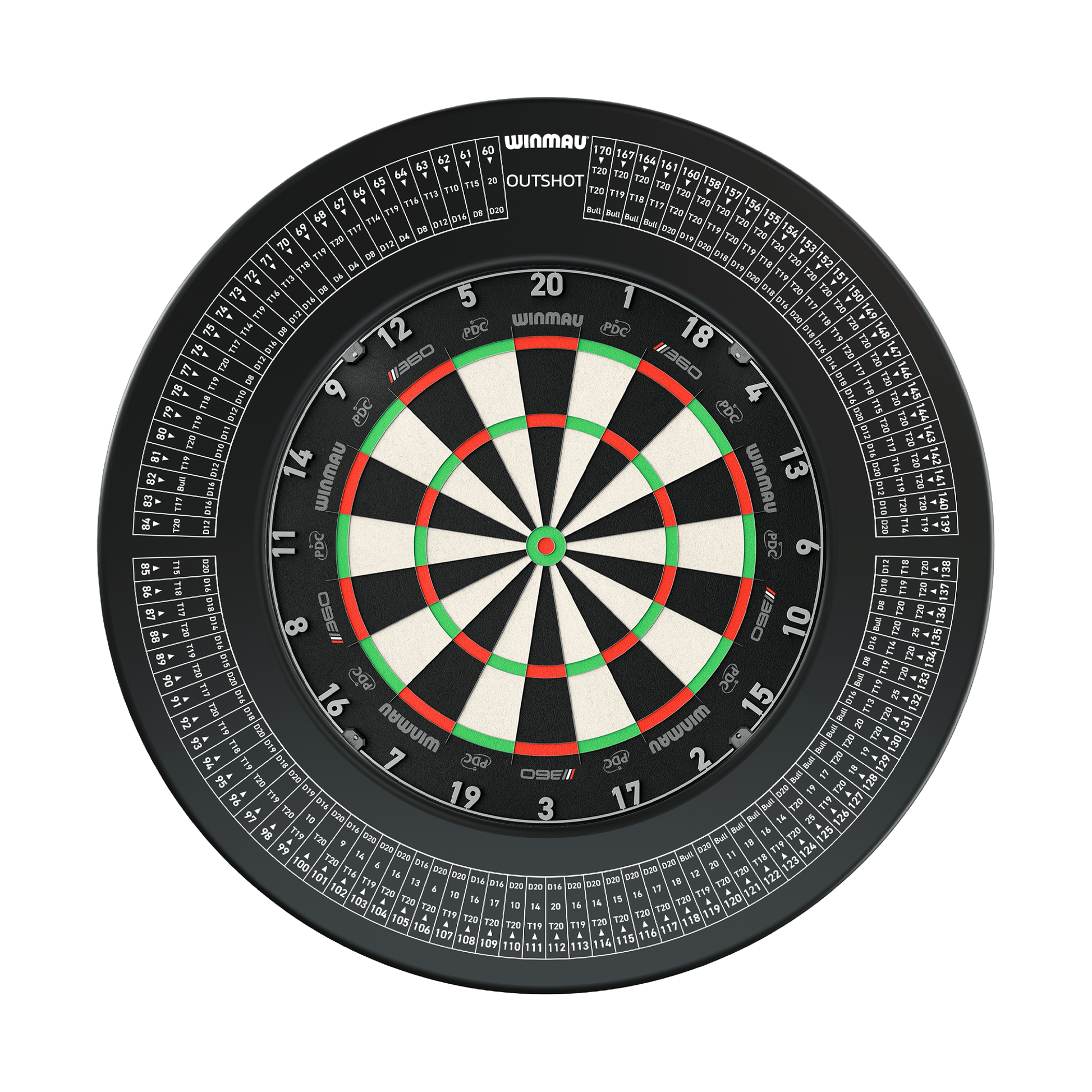 Winmau Blade 6 Dartboard & Surround Bundle Boards