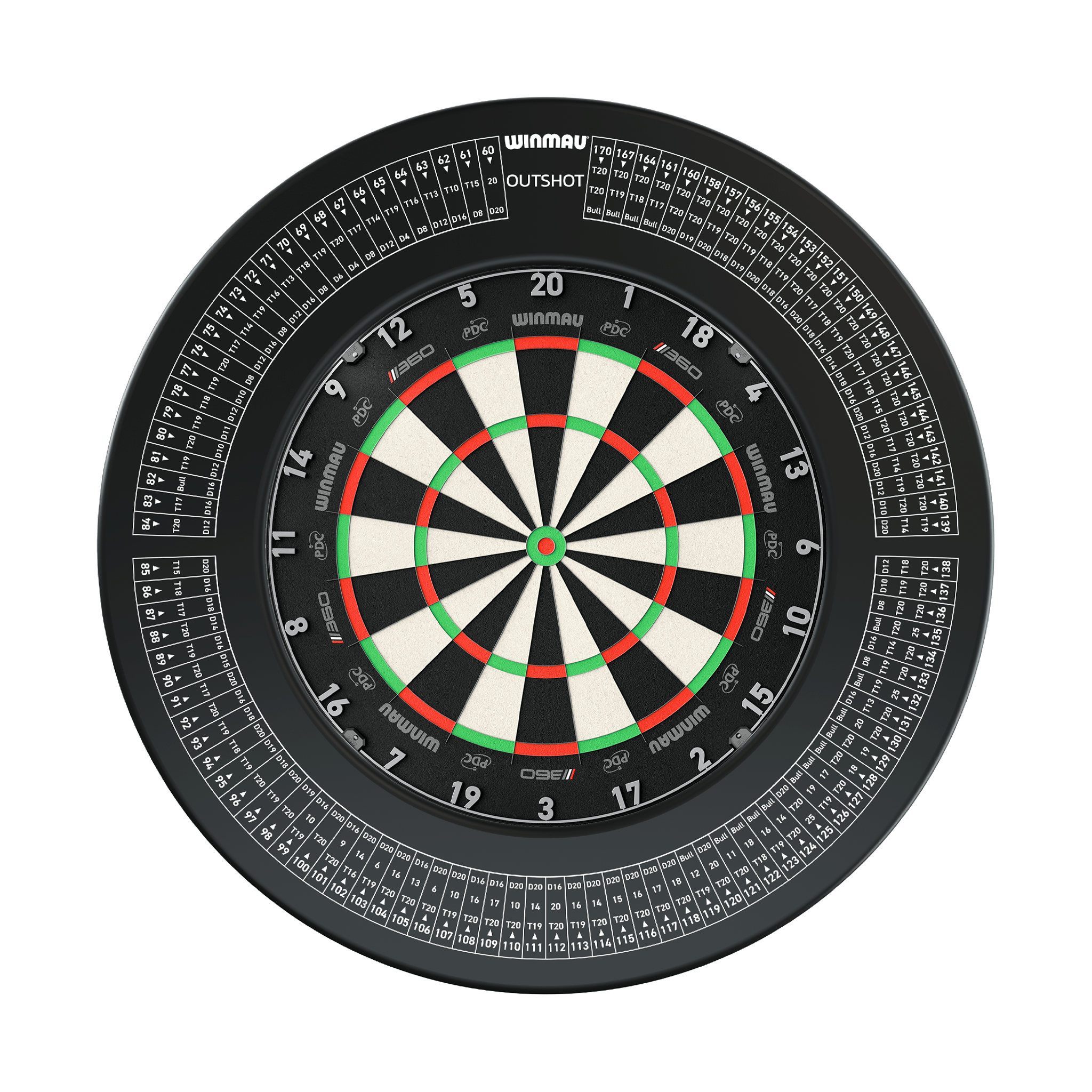 Winmau Blade 6 Dartboard & Surround Bundle Boards