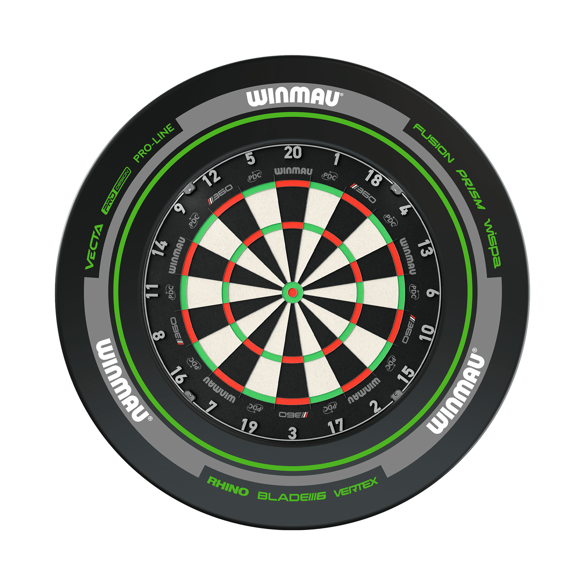 Winmau Blade 6 Dartboard & Surround Bundle Boards
