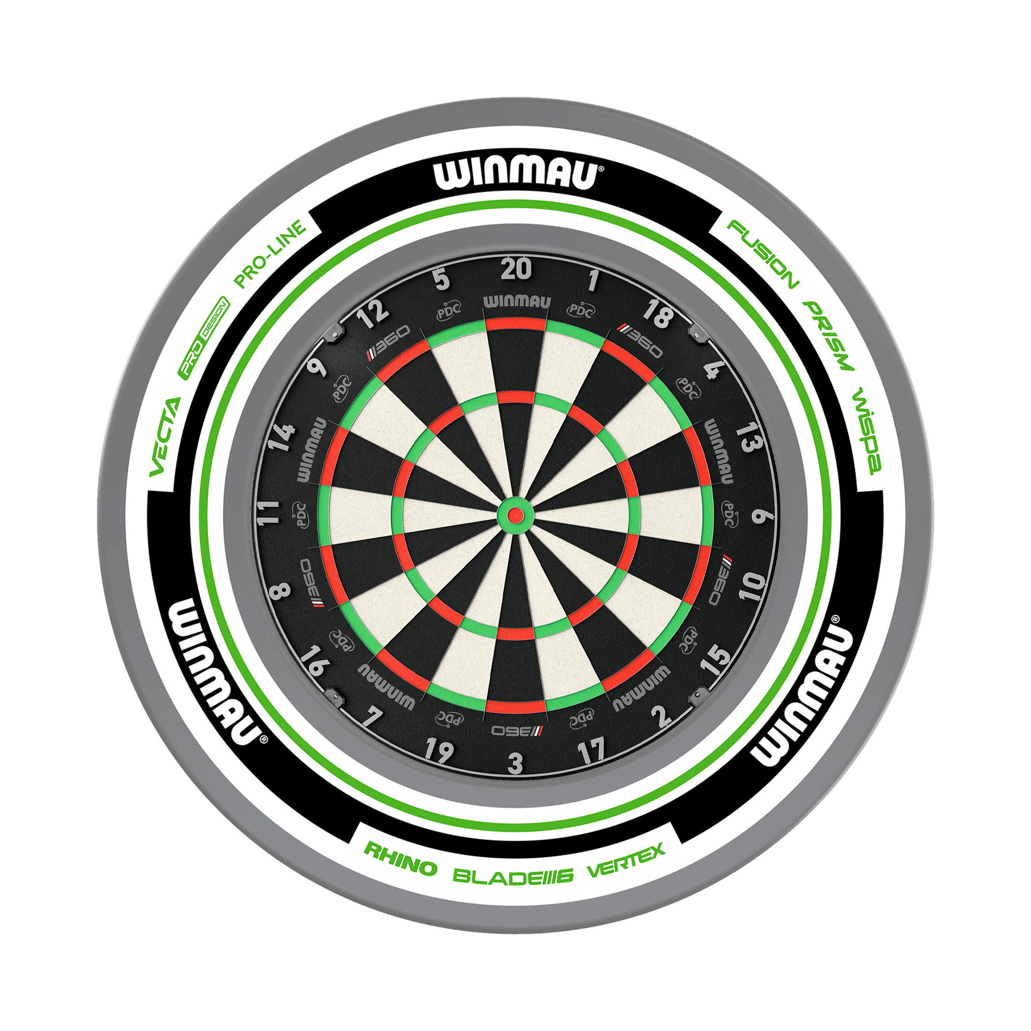 Winmau Blade 6 Dartboard & Surround Bundle Boards