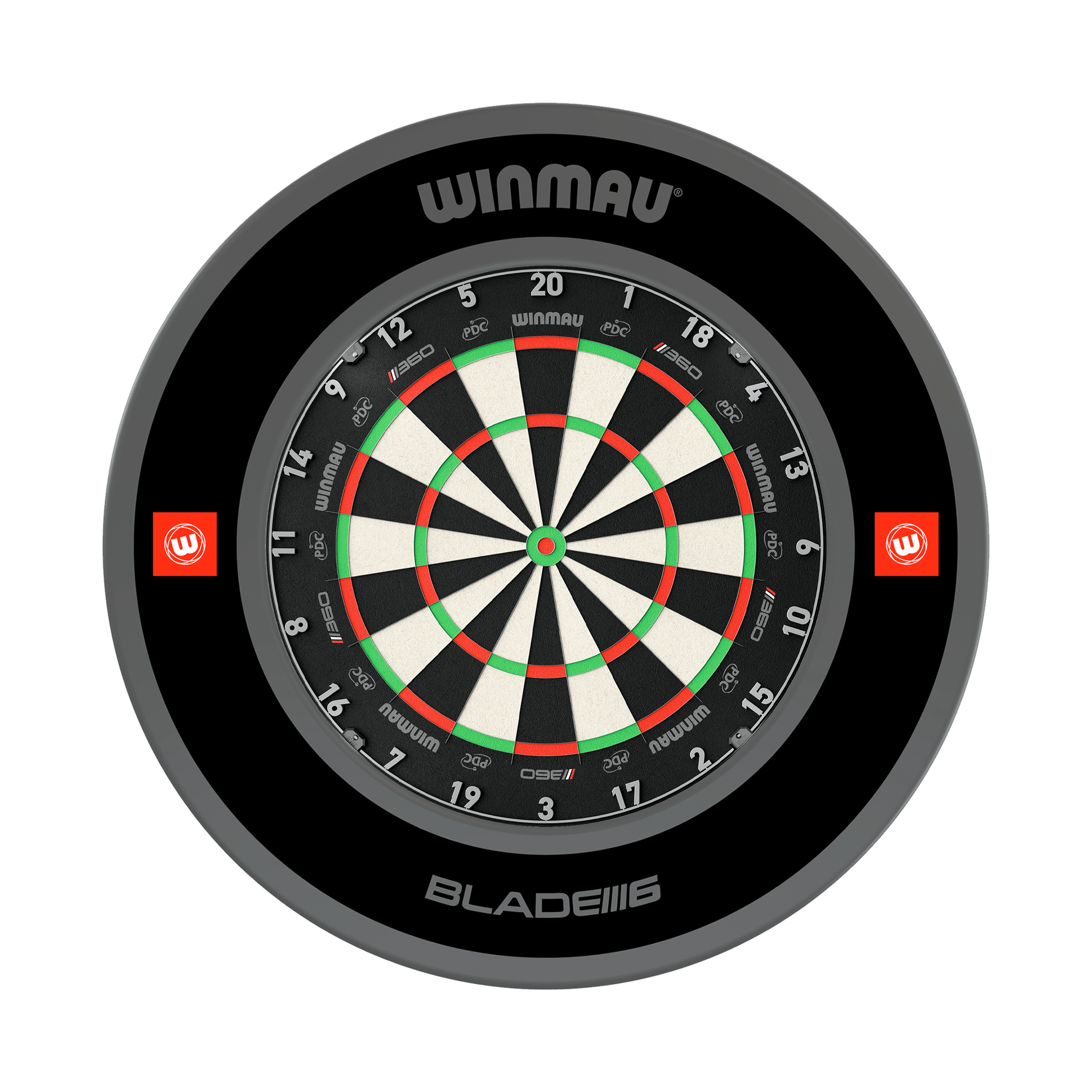 Winmau Blade 6 Dartboard & Surround Bundle Boards
