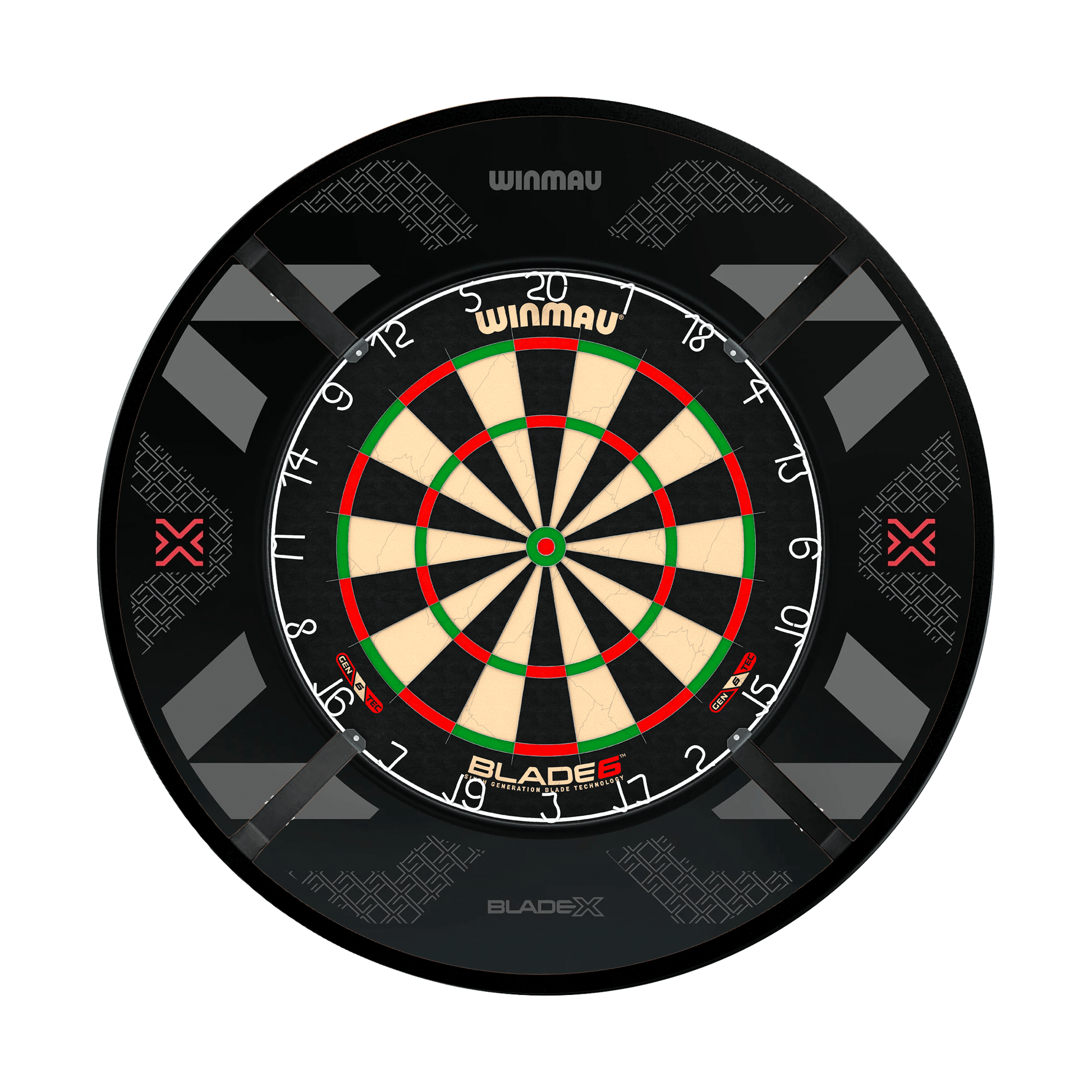 Winmau Blade 6 Dartboard, Surround & Corona Light Bundle Blade 6 / Blade X / Target Corona Vision Boards