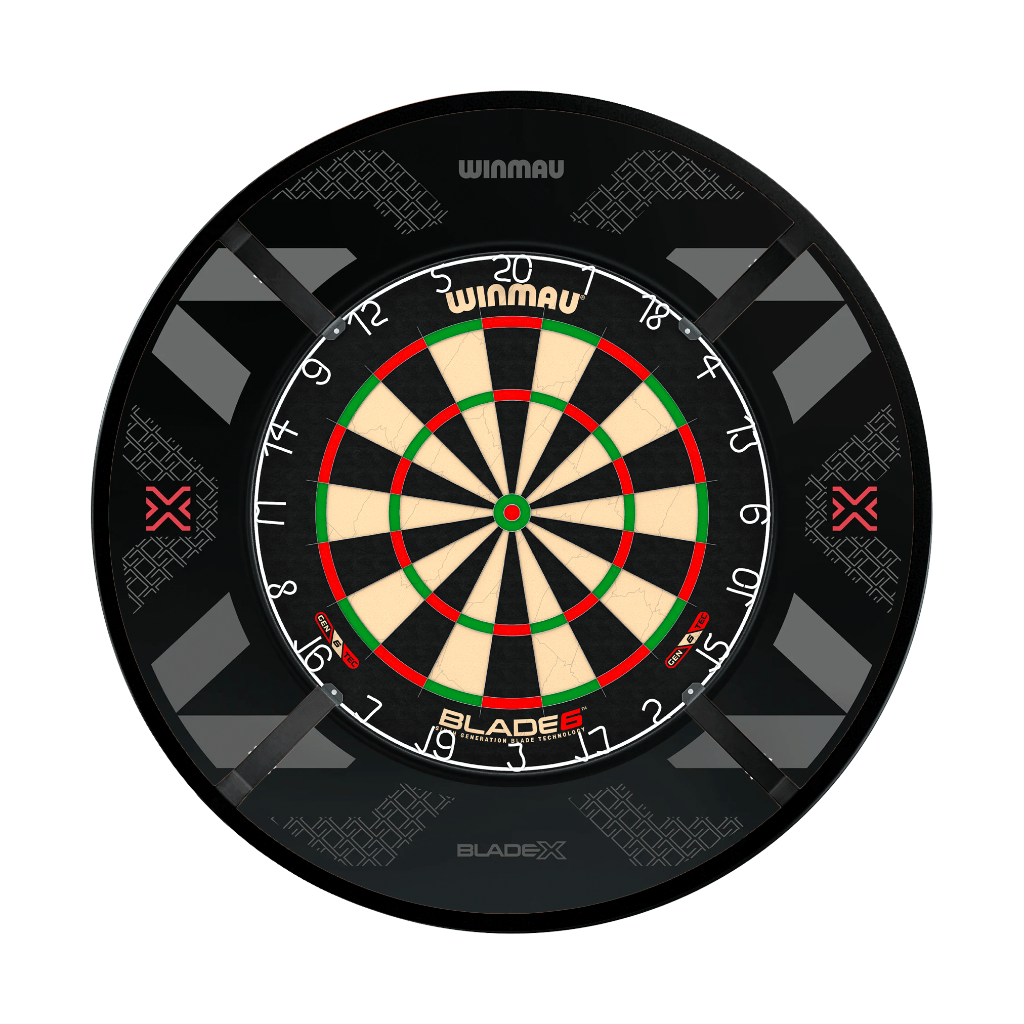 Winmau Blade 6 Dartboard, Surround & Corona Light Bundle Blade 6 / Blade X / Target Corona Vision Boards